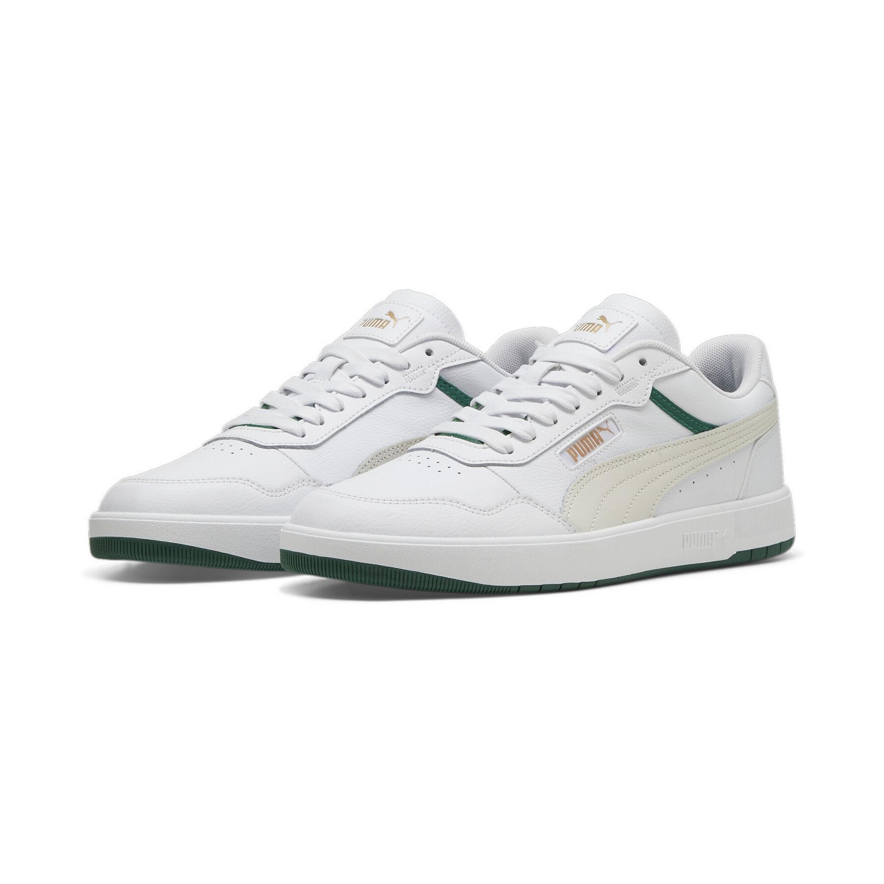 PUMA Court Ultra Męskie Białe Buty 45