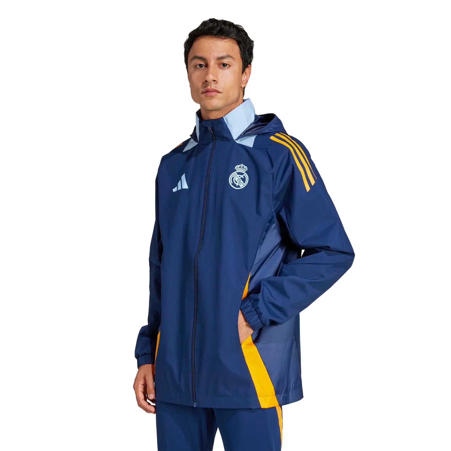 Kurtka wodoodporna Real Madrid Tiro 2024/25 Competition
