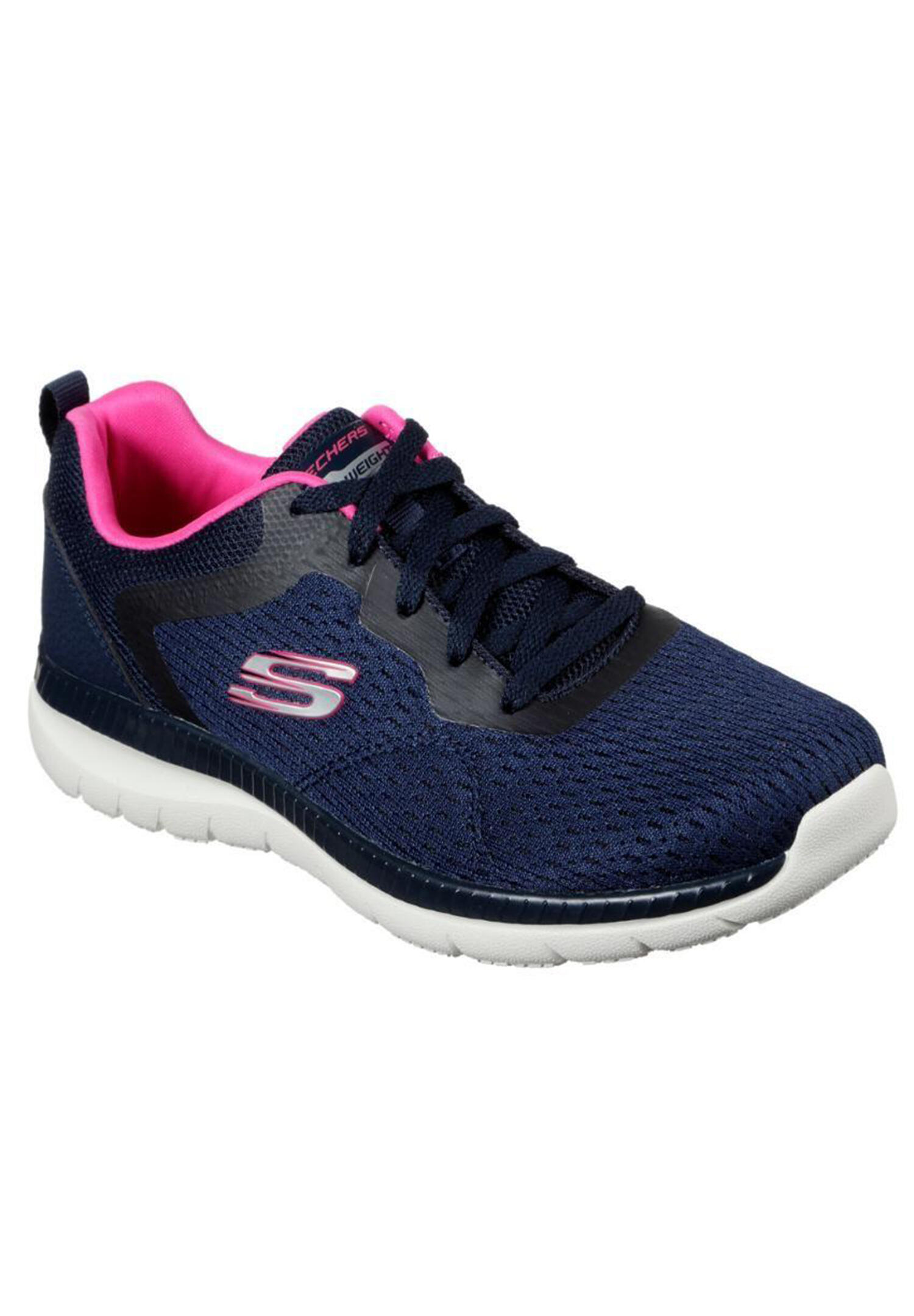 Buty SKECHERS BOUNTIFUL-QUICK PATH Niebieski