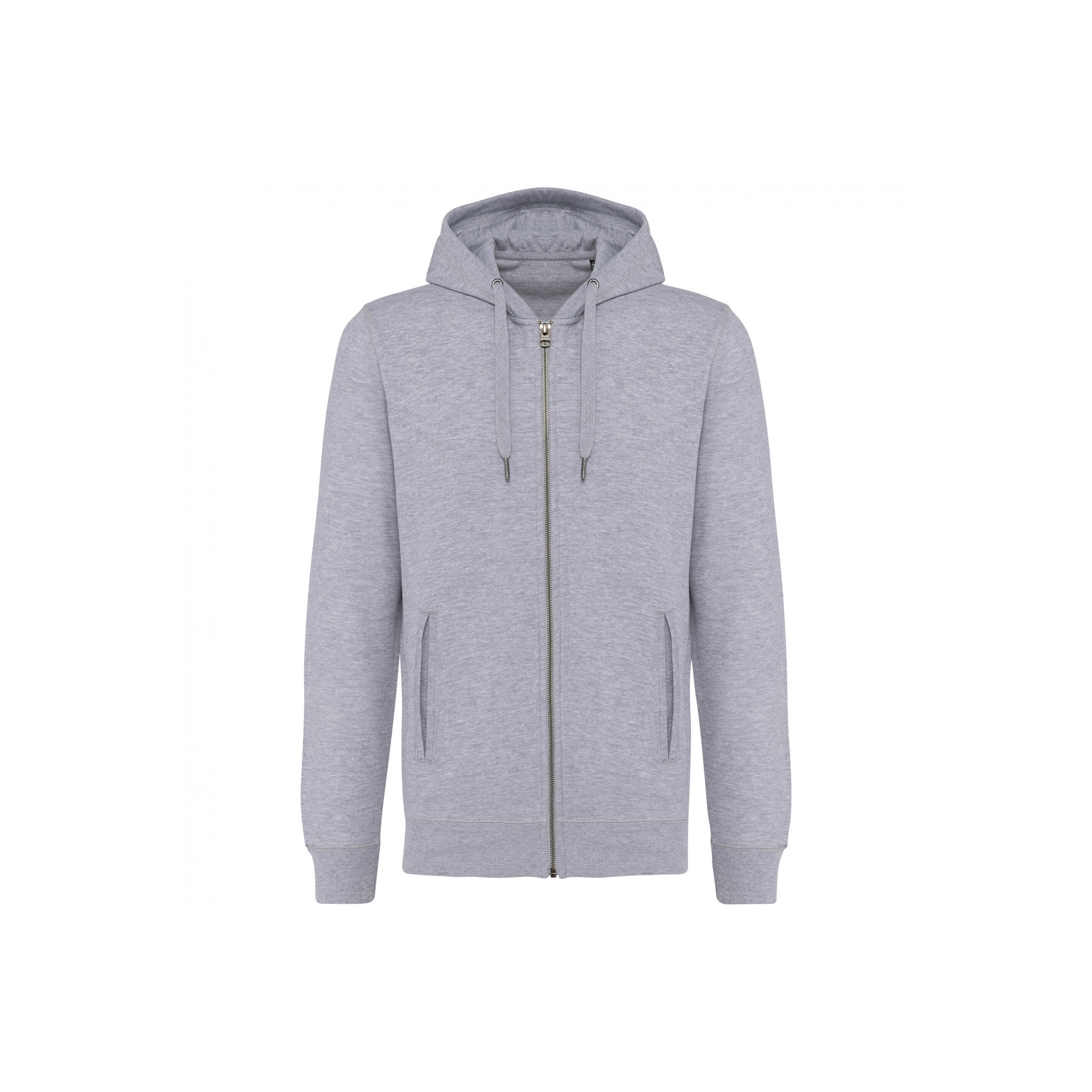 Ekologiczna rozpinana bluza z kapturem Kariban French Terry