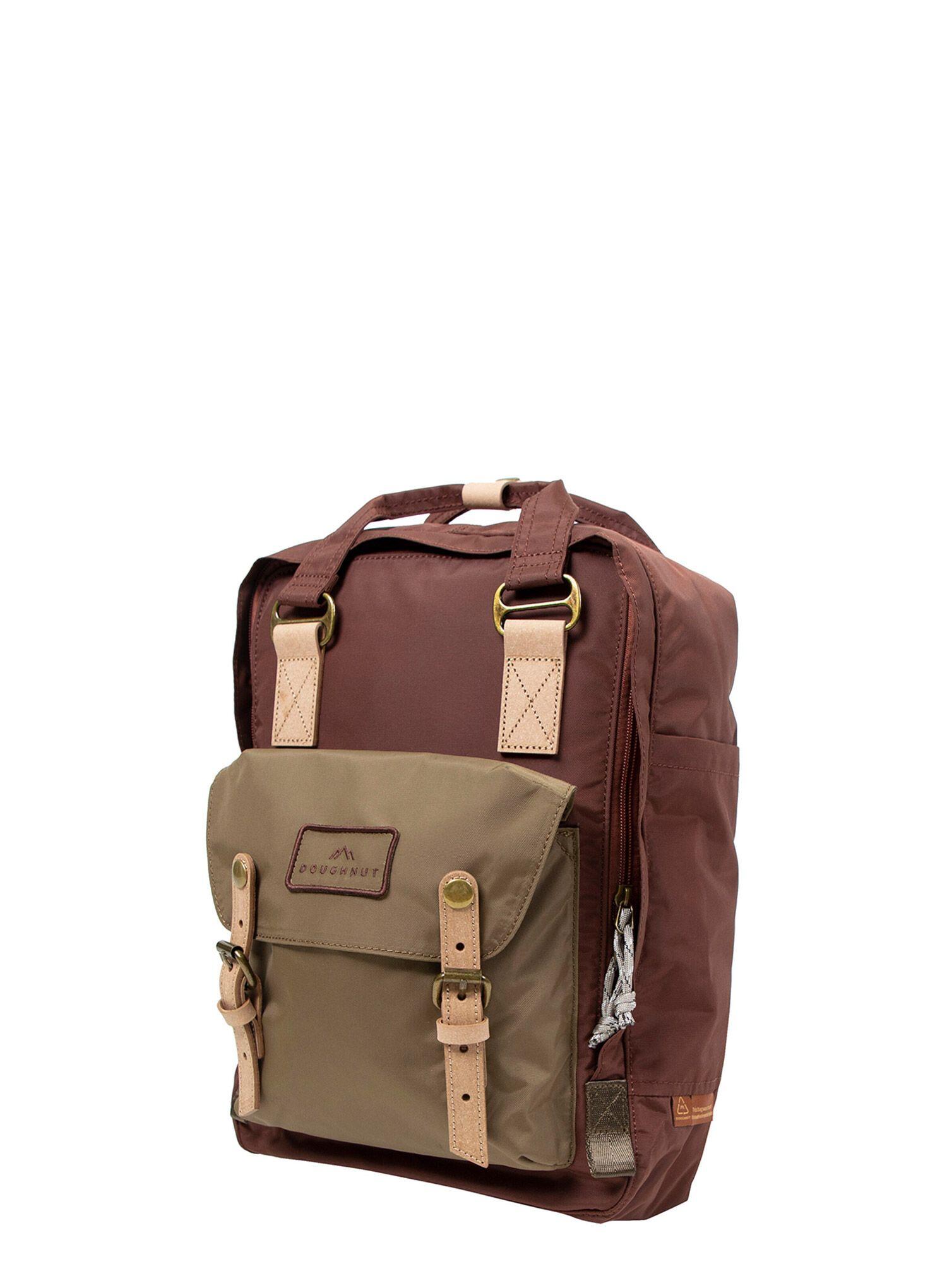 Plecak miejski Doughnut Macaroon Jungle Series - maroon/khaki