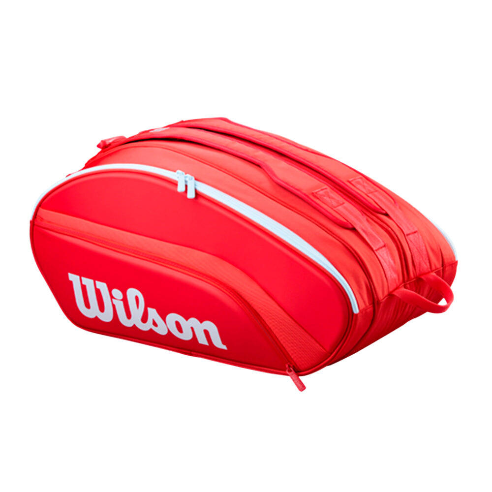 WILSON SUPER TOUR Padel Bag Red 2026 (Paletero)