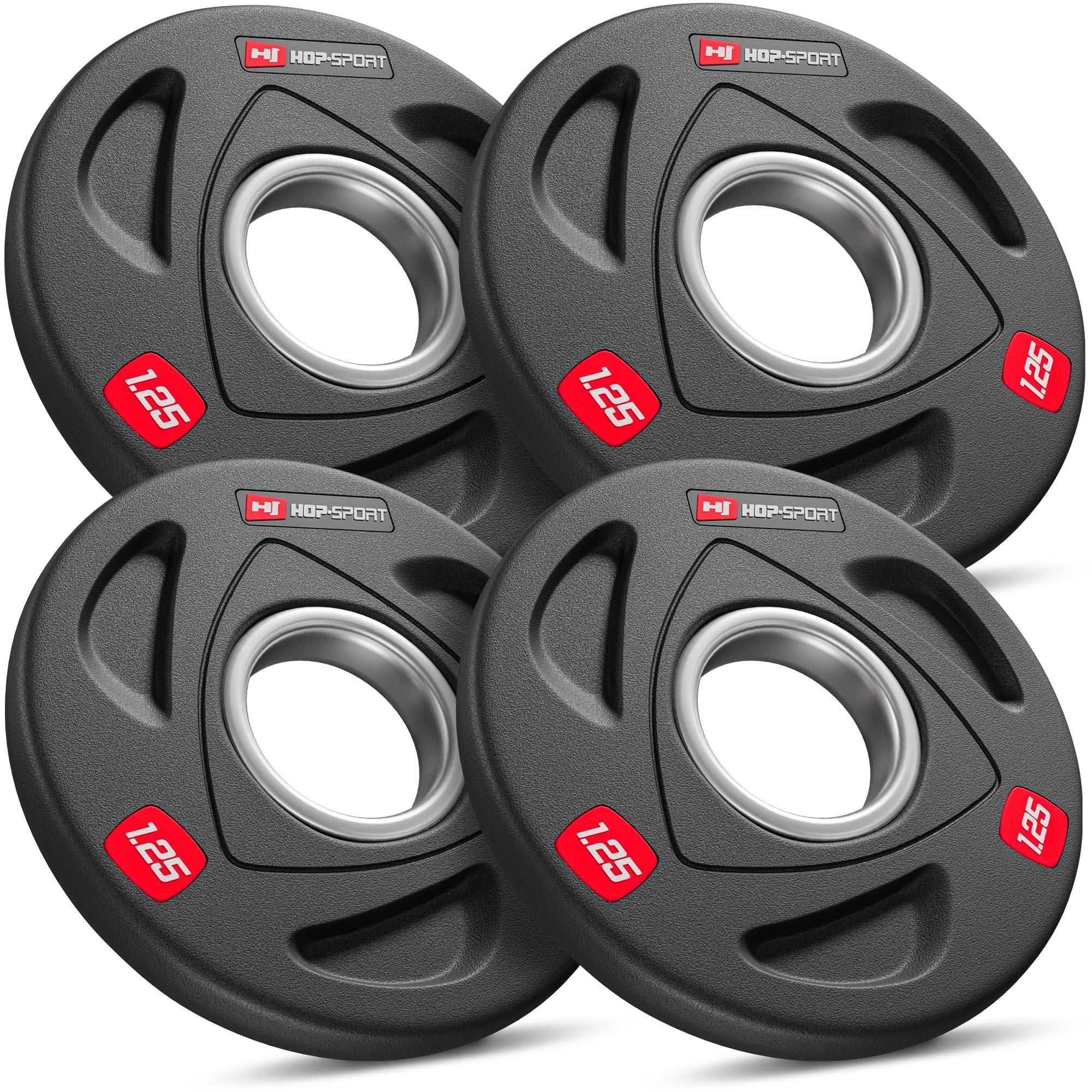 Zestaw obciążeń olimpijskich do sztangi Hop-Sport HS-OD0125 4x1,25kg 51mm