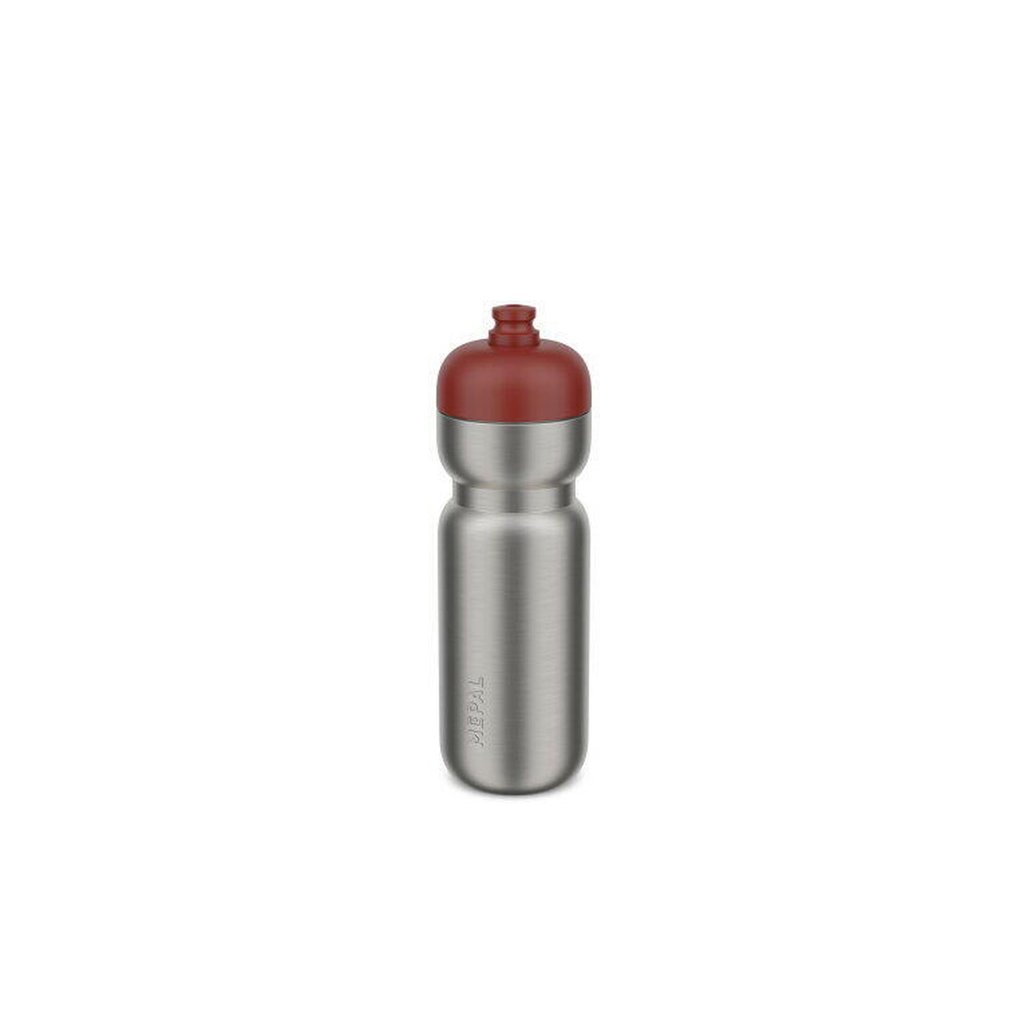 Mepal Bidon sportowy Pull stalowy 800 ml Mountain Red