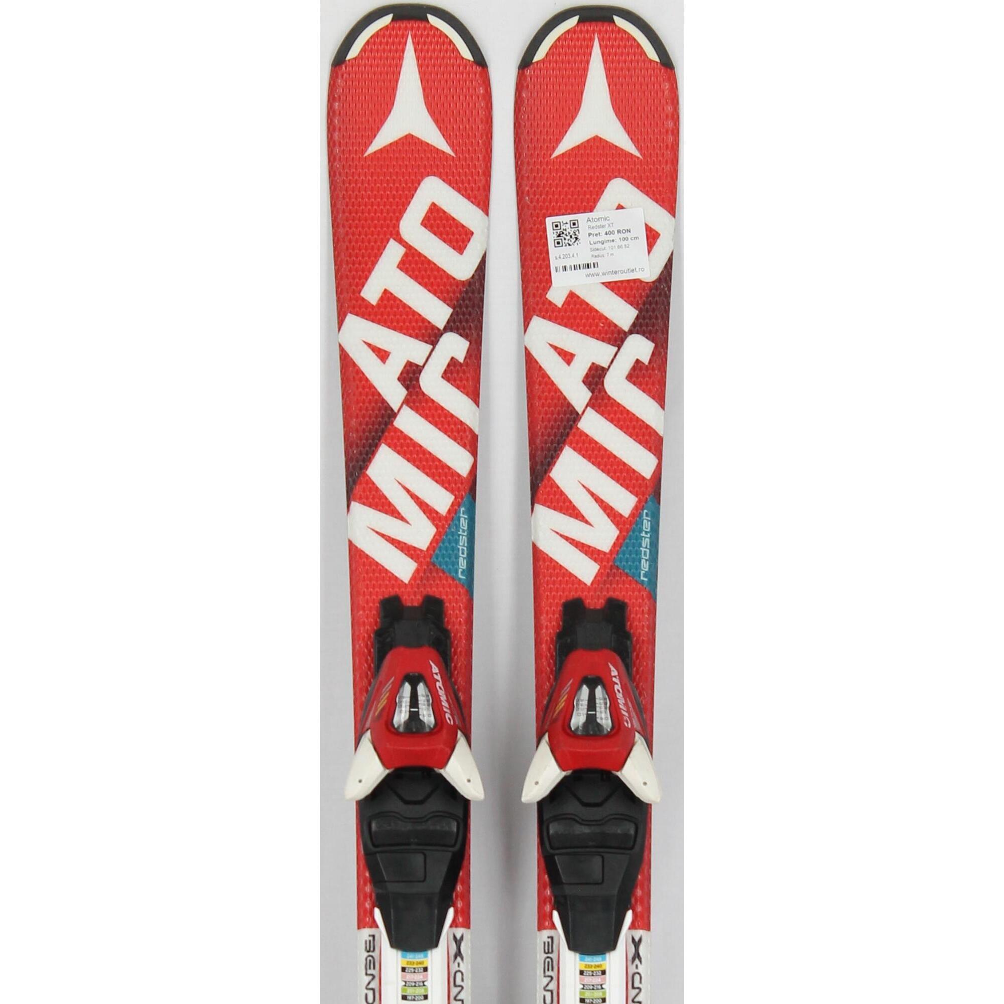 Second Life- Narty ATOMIC Redster XT  100 cm- Stan bardzo dobry