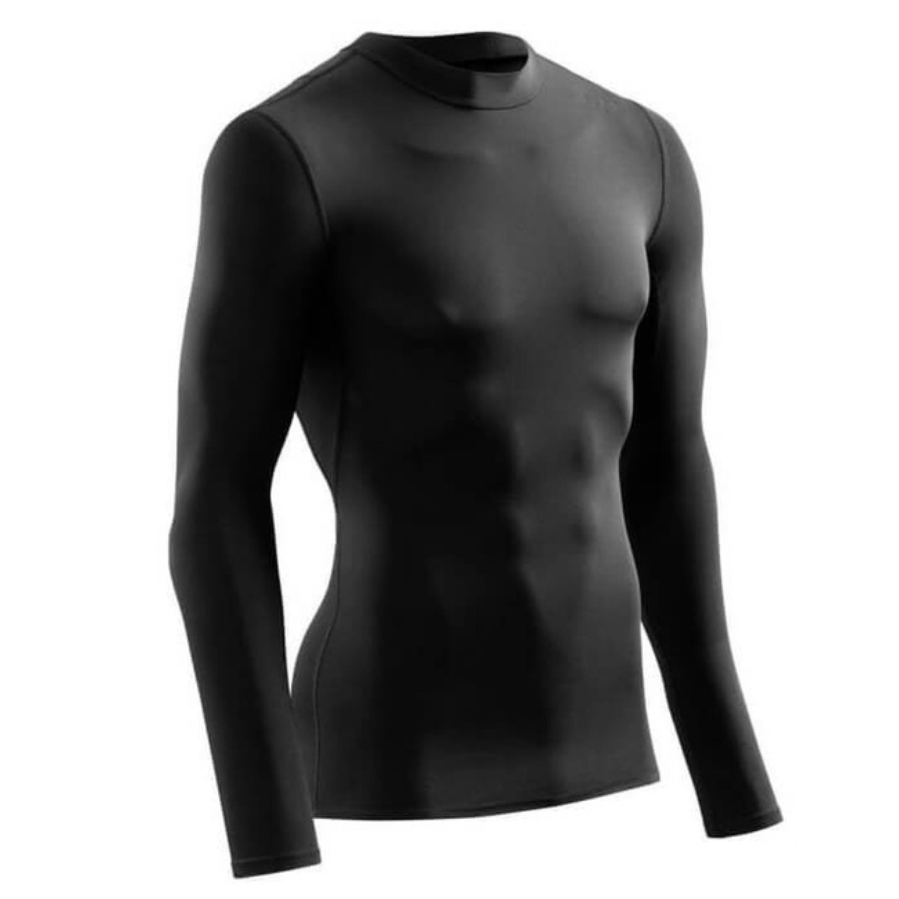 Koszulka sportowa z długim rękawem zimowa CEP Wingtech męska