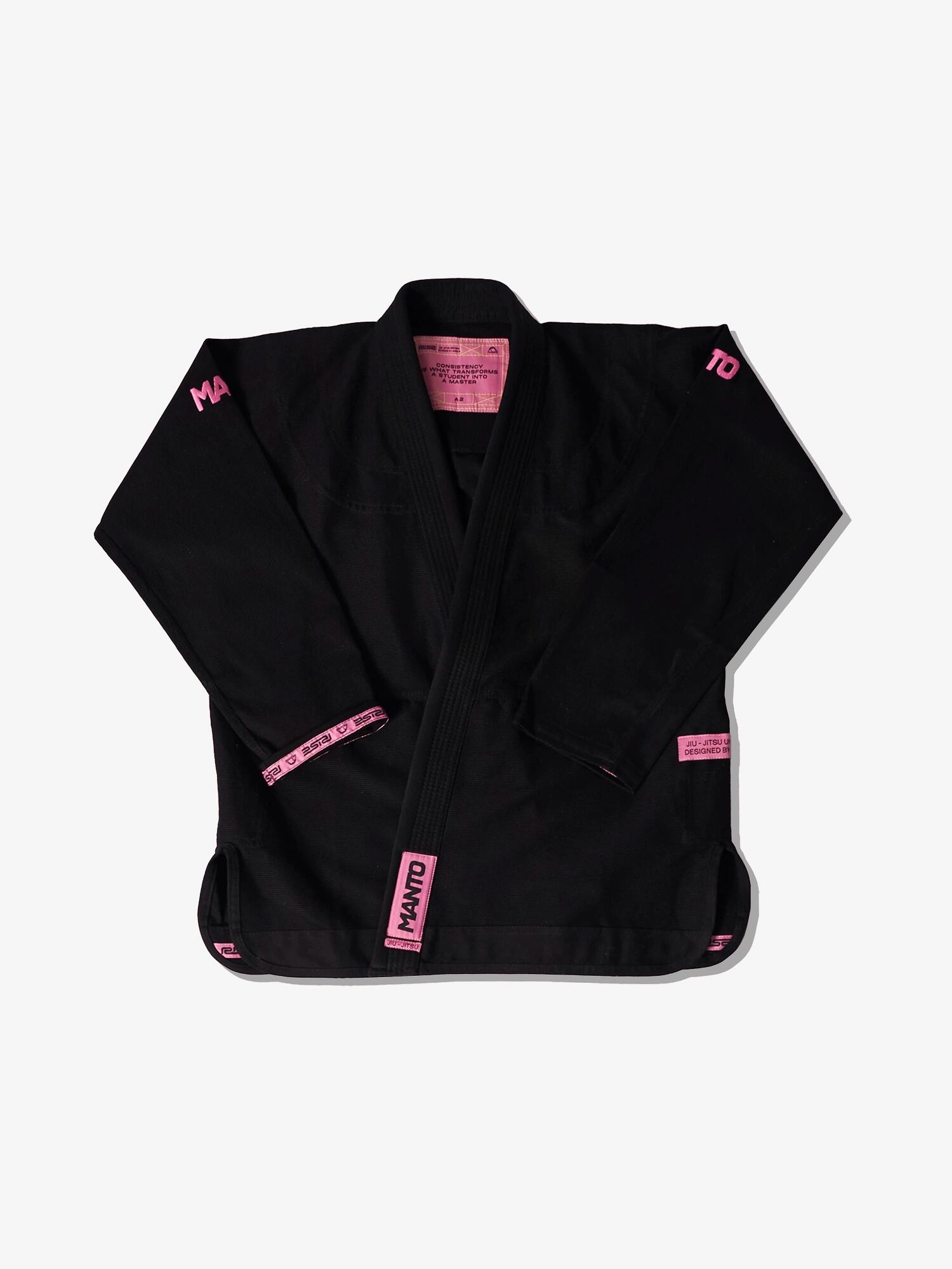 MANTO RISE 2.0 BJJ GI czarno-różowe