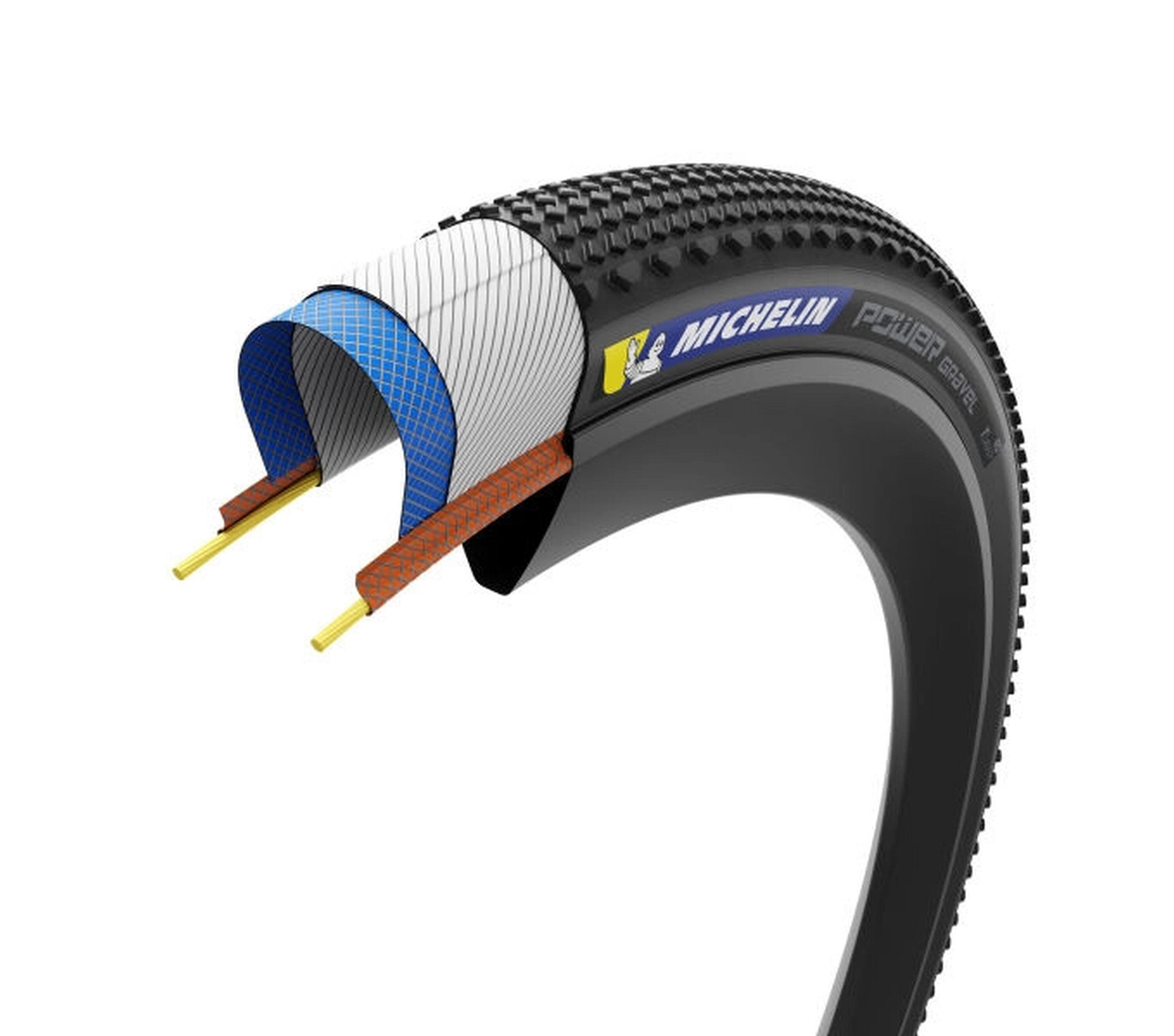 Opona rowerowa do jazdy po szutrze „Power Gravel”, 28 700x40C 40-622