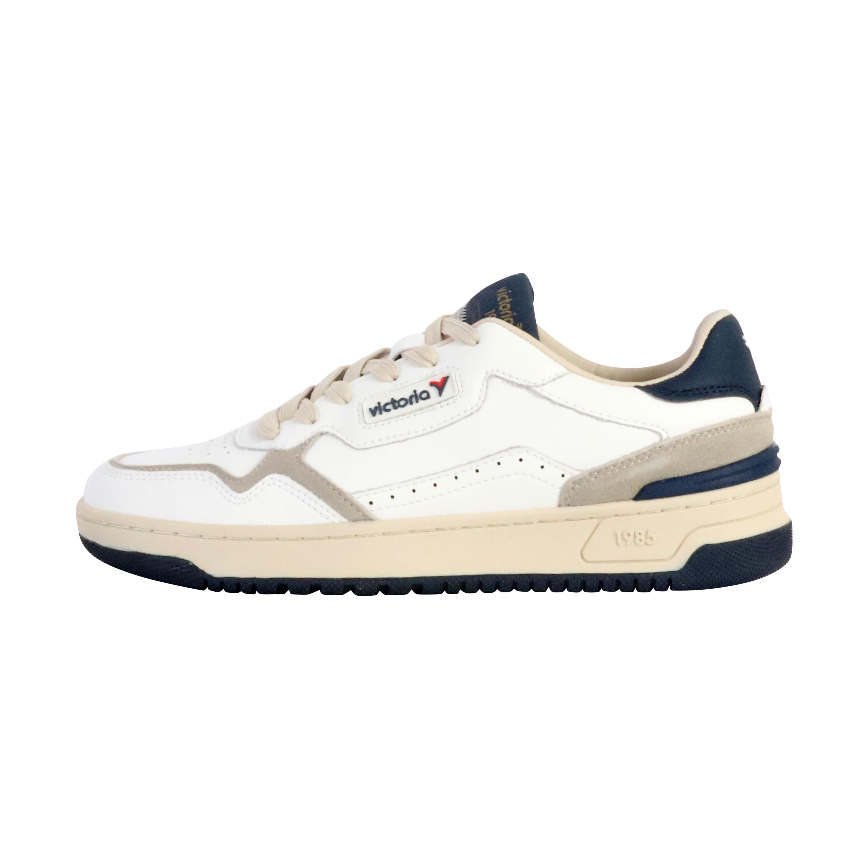 Sneakers Victoria C80 skórzane granatowe