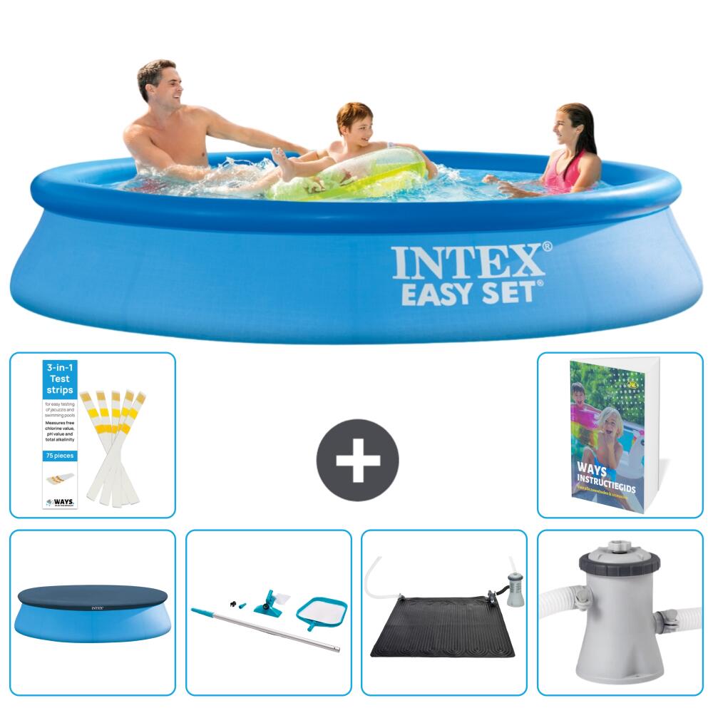 INTEX Basen Easy Set Okrągły - 305x61 cm - 7-częściowy S67