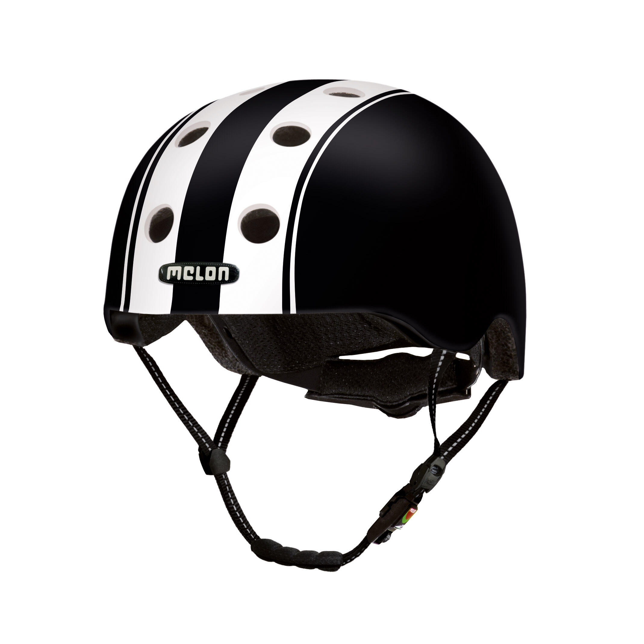 Kask Melon Urban Actif Double Biel-Skóra XL-XXL