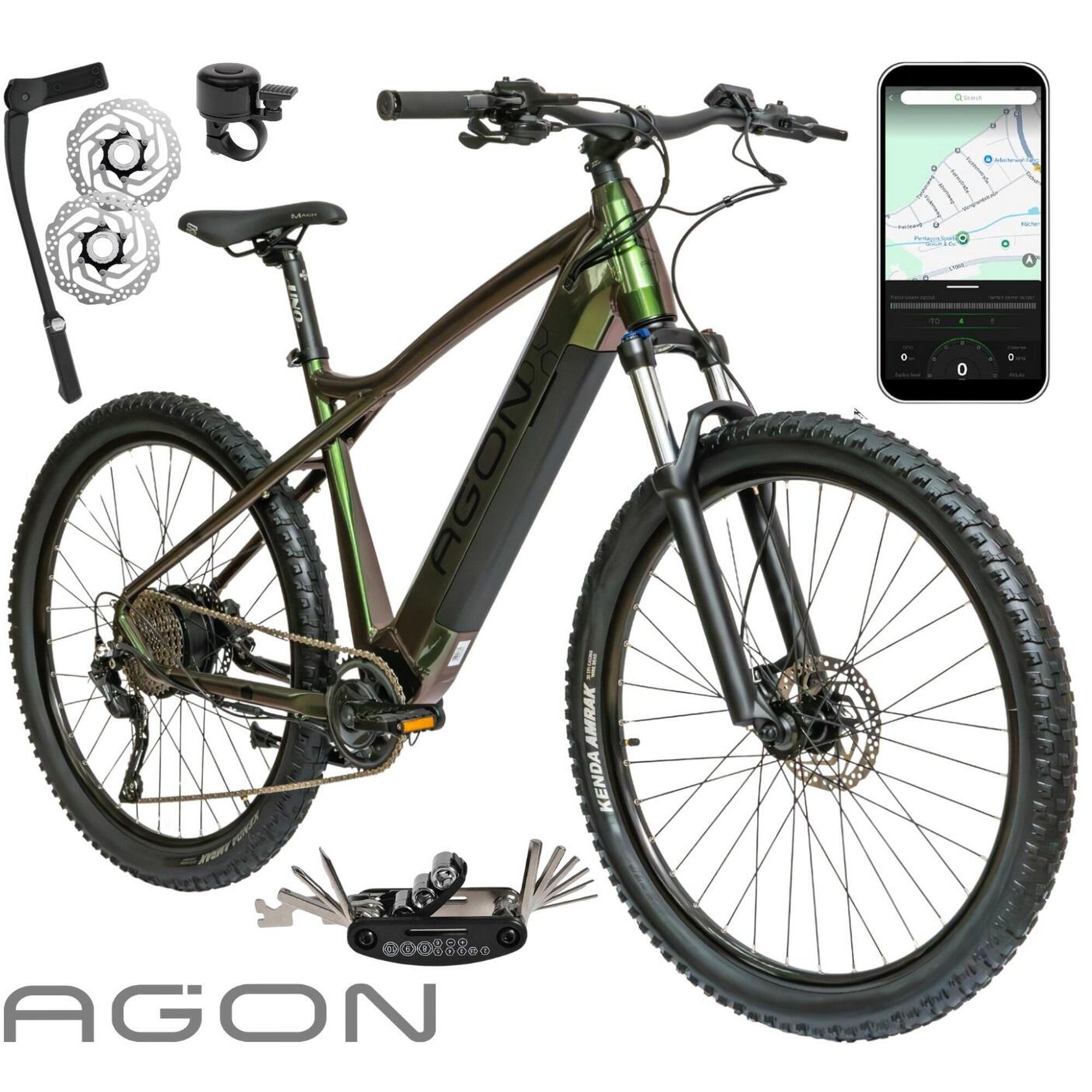 Rower Elektryczny Damski Męski Górski 27 5 Hydraulika 250 W Aplikacja 2025