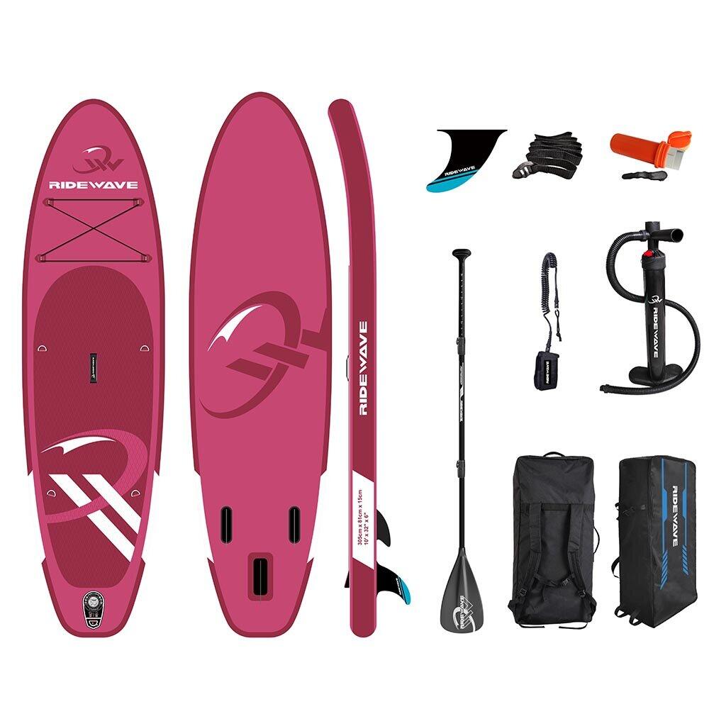 Deska SUP RIDEWAVE Allround 10'0 305 cm stabilna dla początkujących