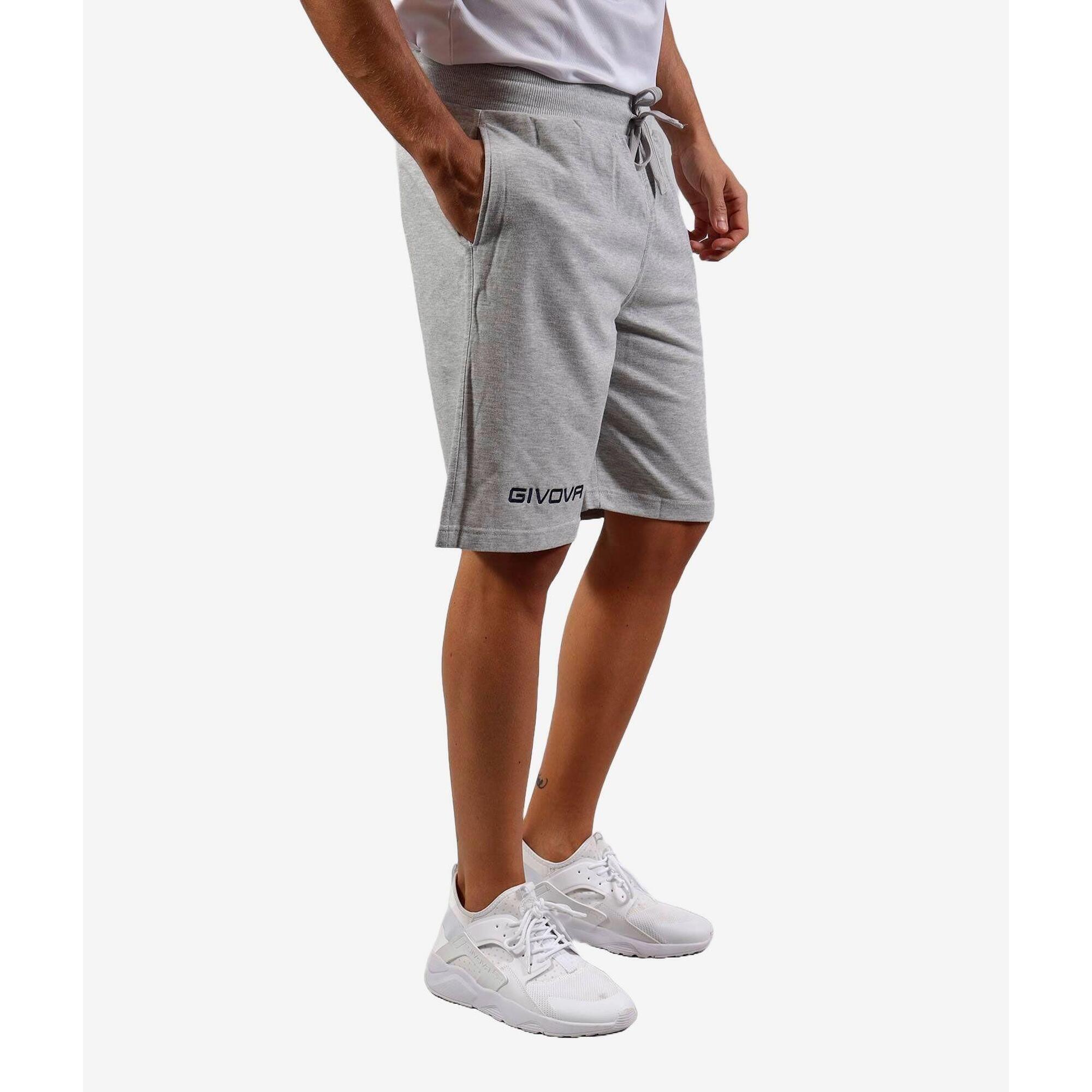 Spodenki sportowe Givova Friend szary melanż XL