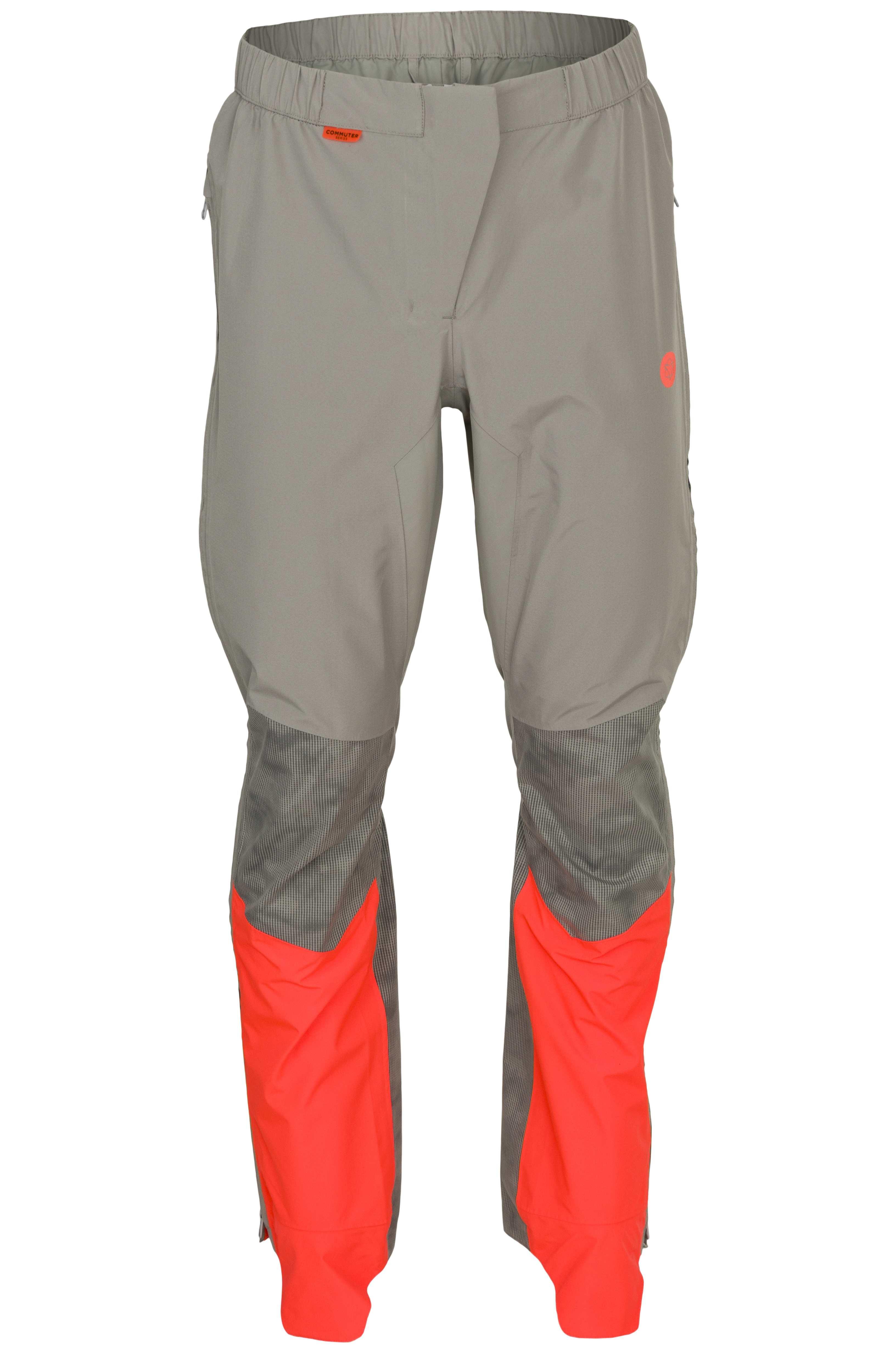 Tech Rain Pants Commuter Men Hi-vis & Reflection Red