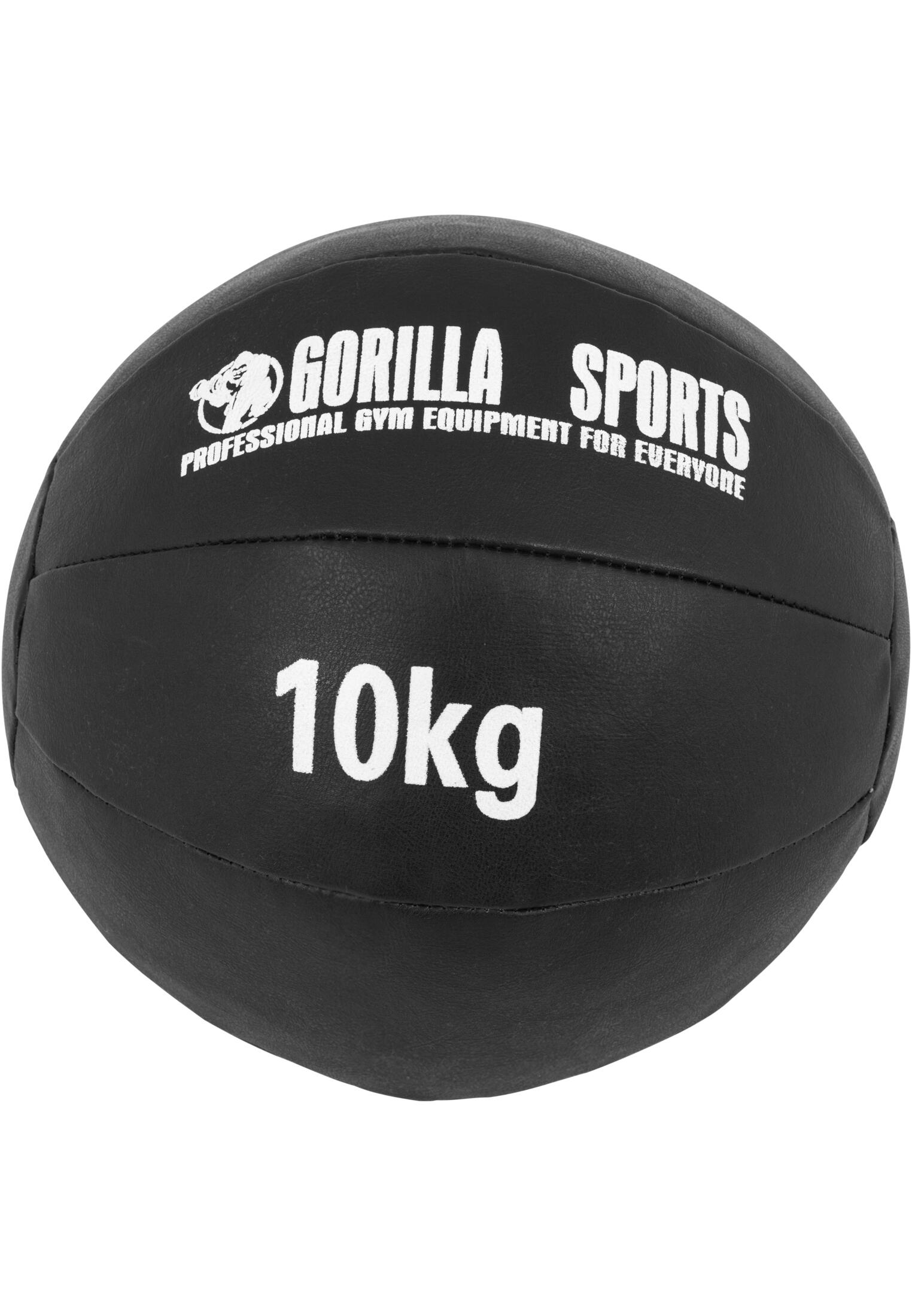 Piłka lekarska (1-10 kg) - piłka z obciążeniem skóra Gorilla Sports
