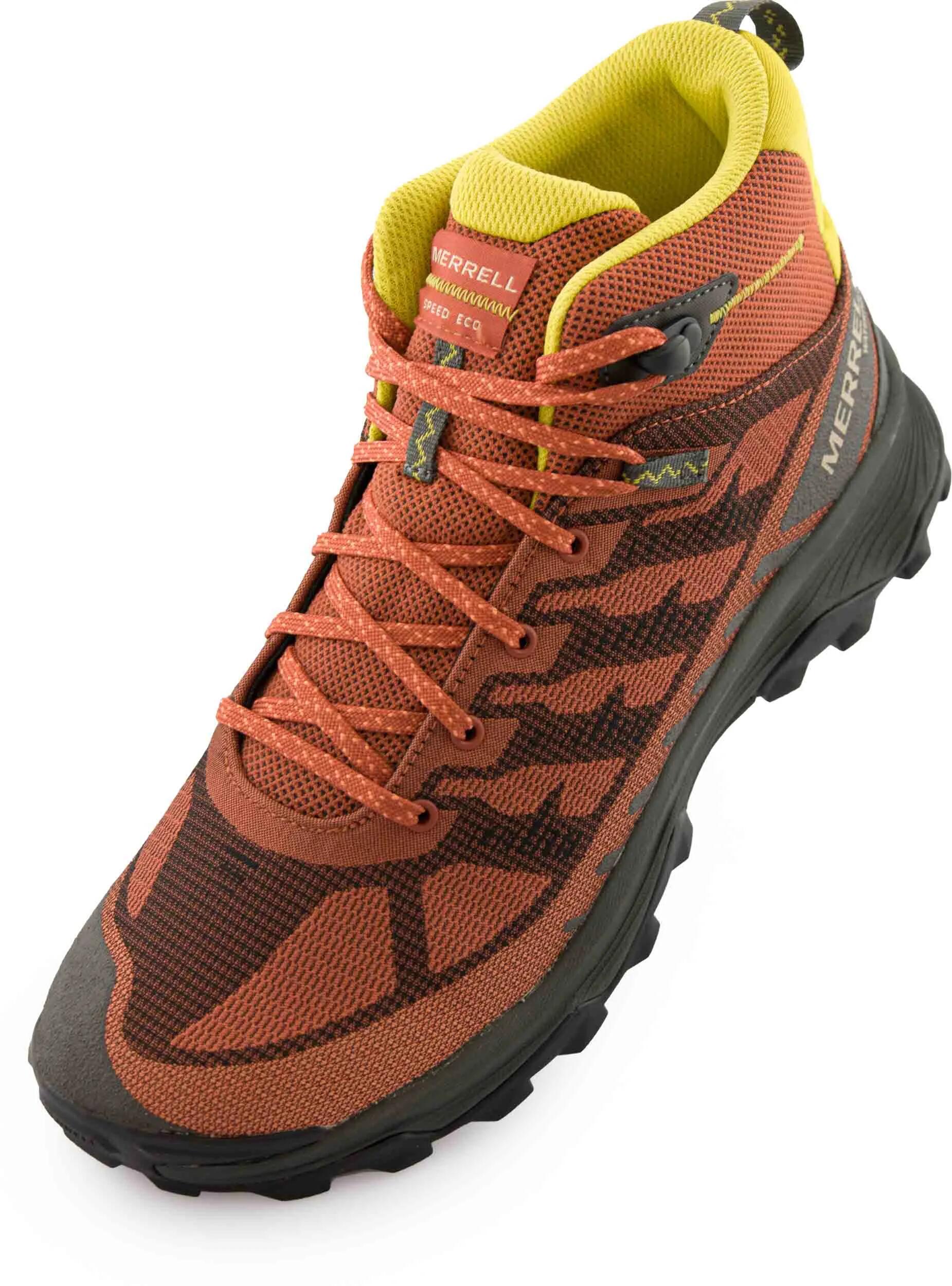Merrell Speed Eco Mid męskie wodoodporne trekkingowe pomarańczowe