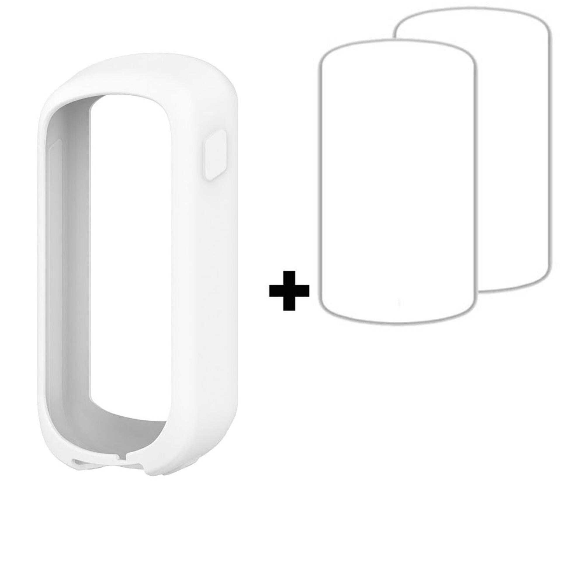 Zestaw ochronny Garmin Explore 2 silikon etui czarne 2 szkła