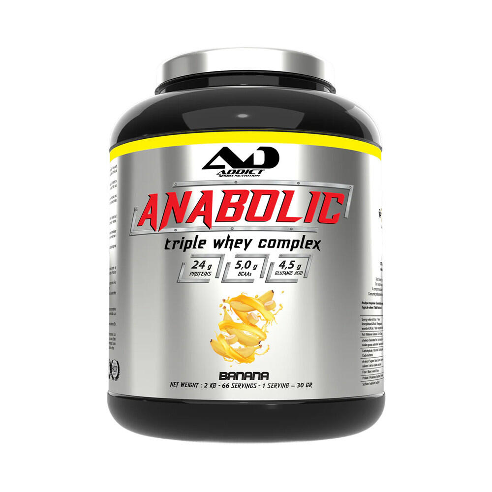 Anaboliczny potrójny kompleks serwatki (2kg)