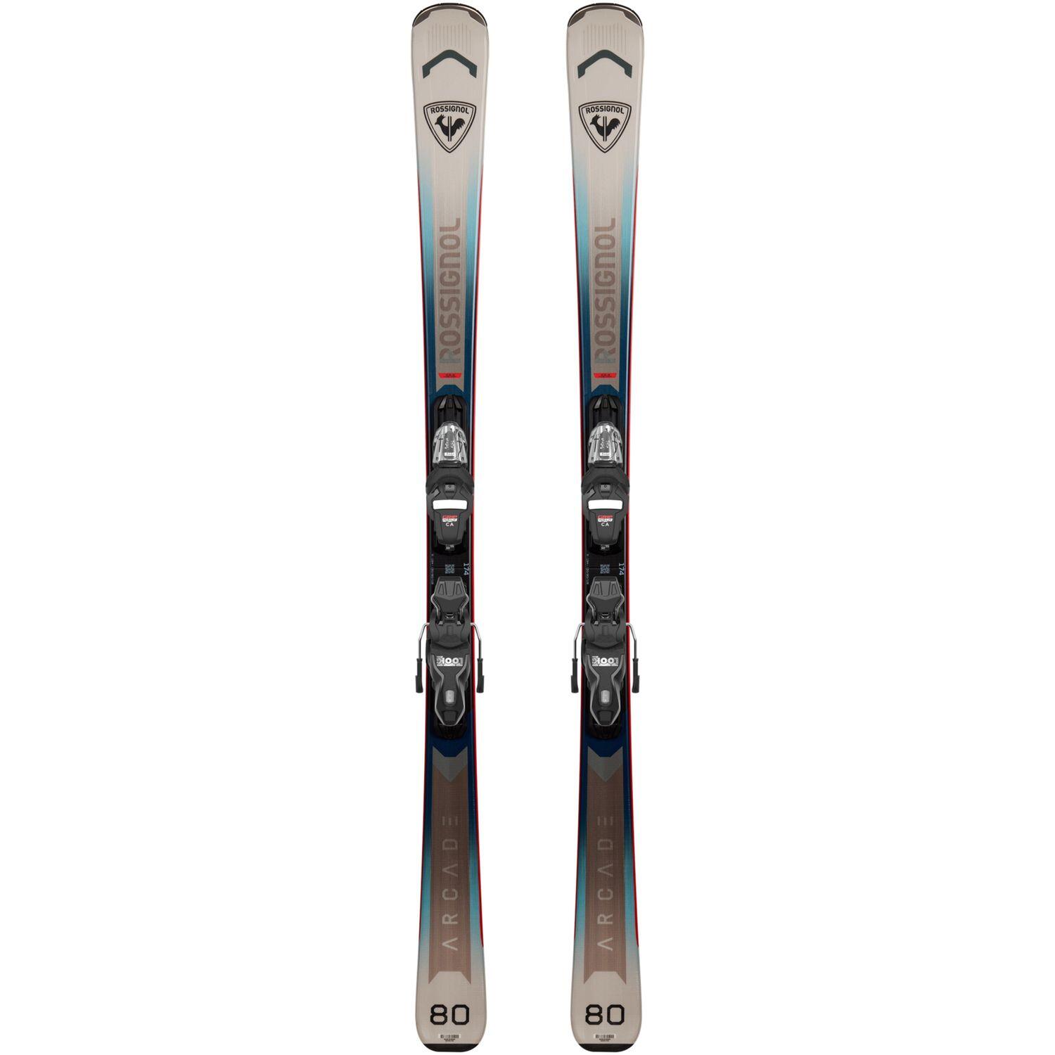 Sporty zimowe Allmountain Rossignol Arcade 80 + XP10 Narty All Mountain - 150...