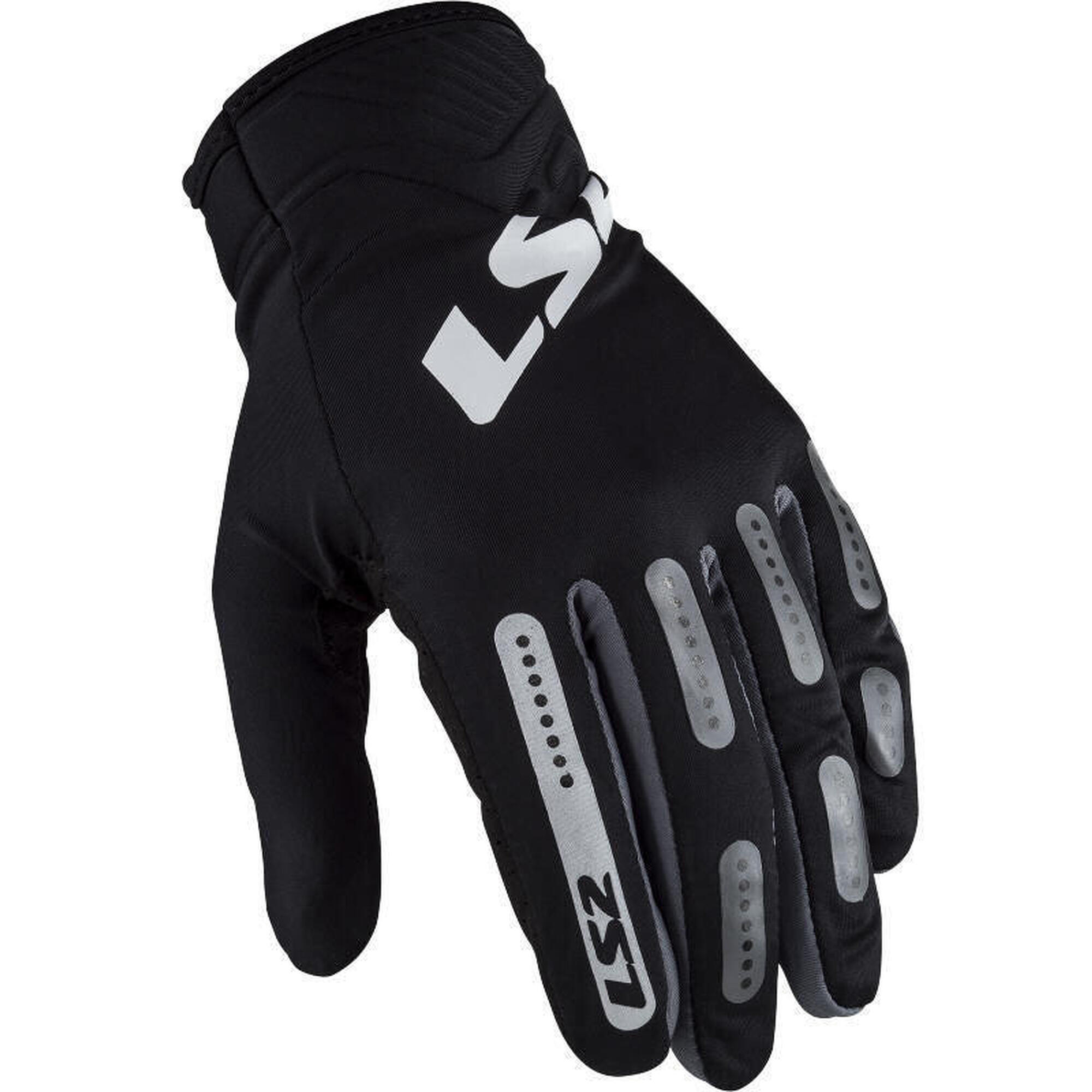 Rękawiczki LS2 Bend Man lato XXL czarny/szary