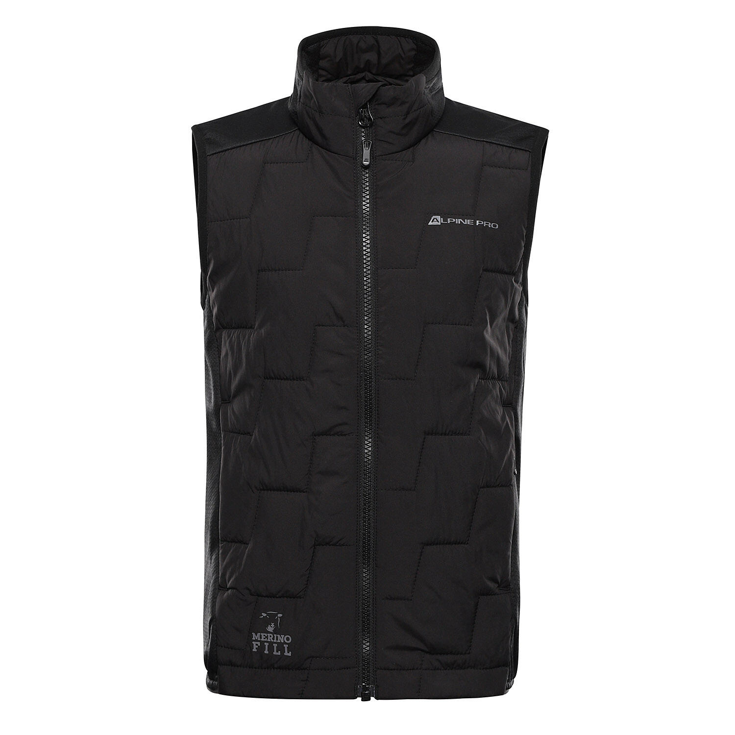 Bezrękawnik dziecięcy ocieplany z wełną merino Alpine Pro Nerco