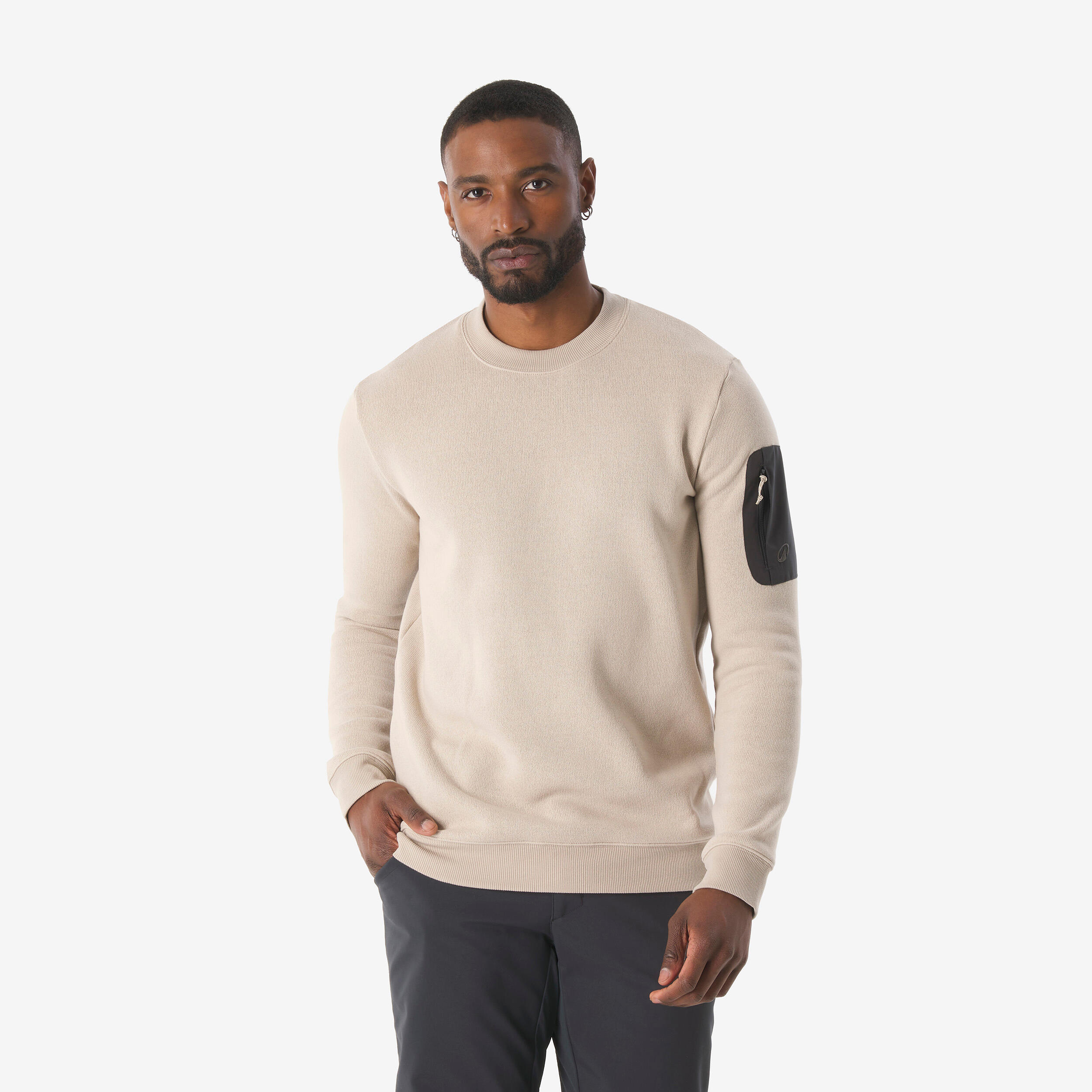 Sweter turystyczny męski Quechua NH100