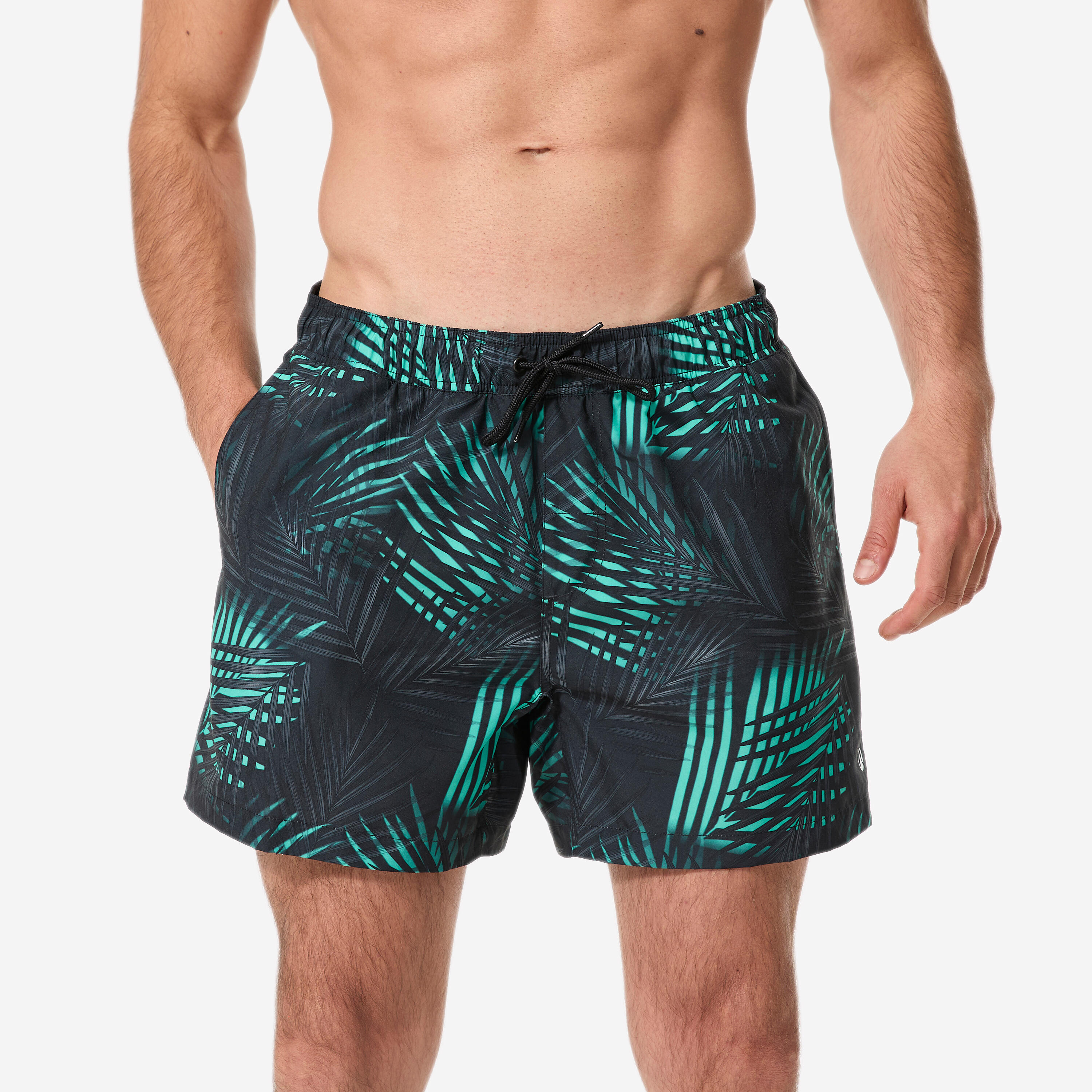 Spodenki surfingowe męskie Decathlon 100 15 Palm Mint