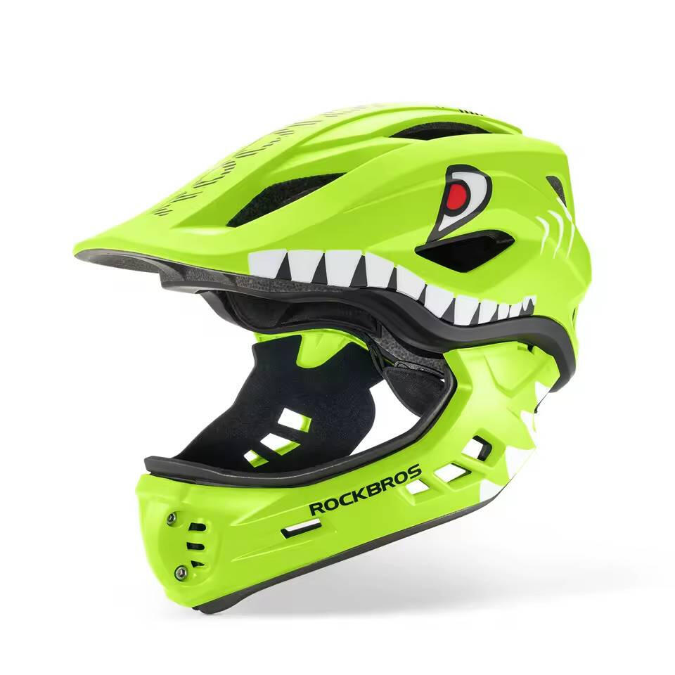 Kask rowerowy dziecięcy z odpinana szczęką 2w1 ROCKBROS TT-3200 OFF-ROAD