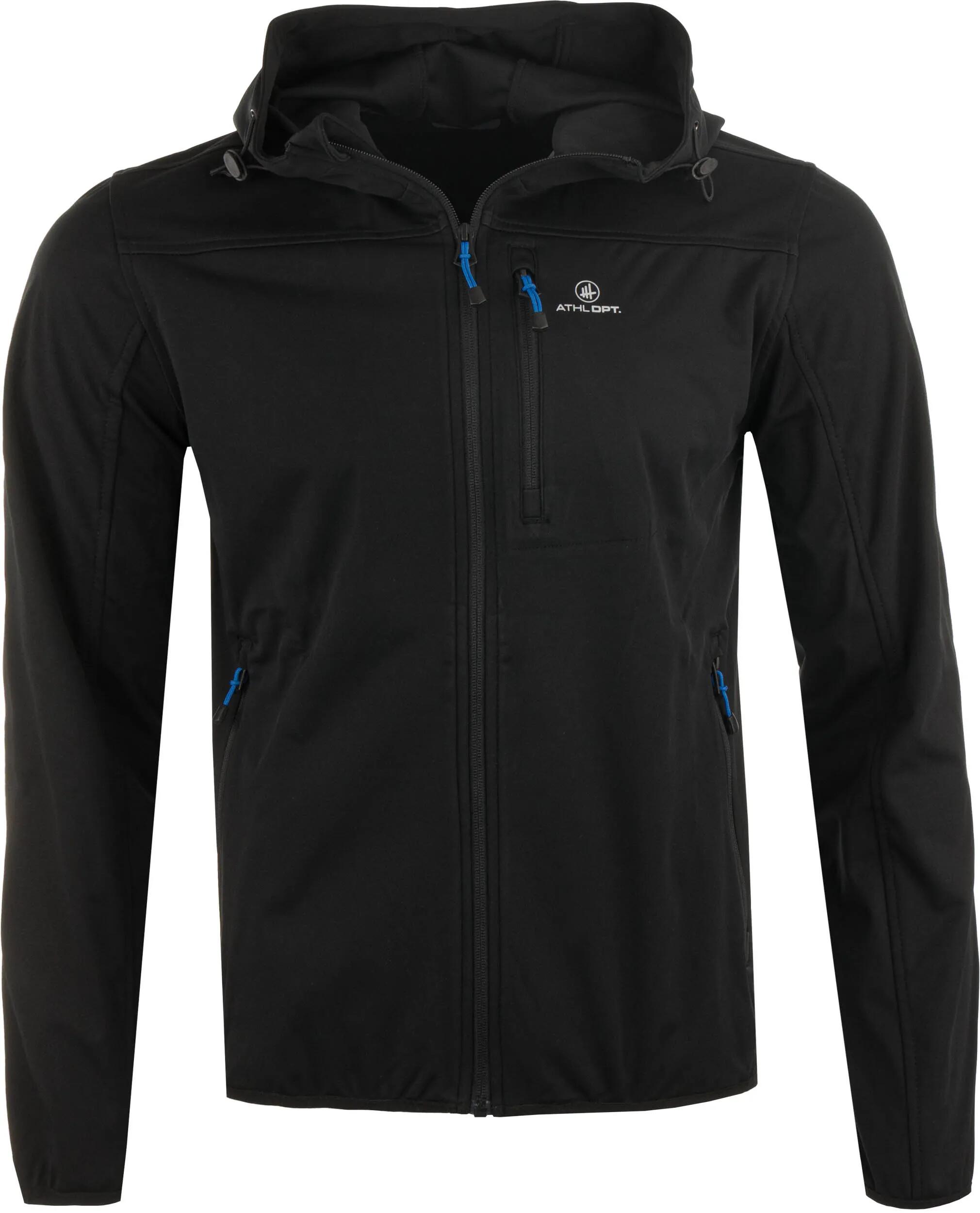 Męska kurtka softshell Athl. Dpt Agar czarny 2XL