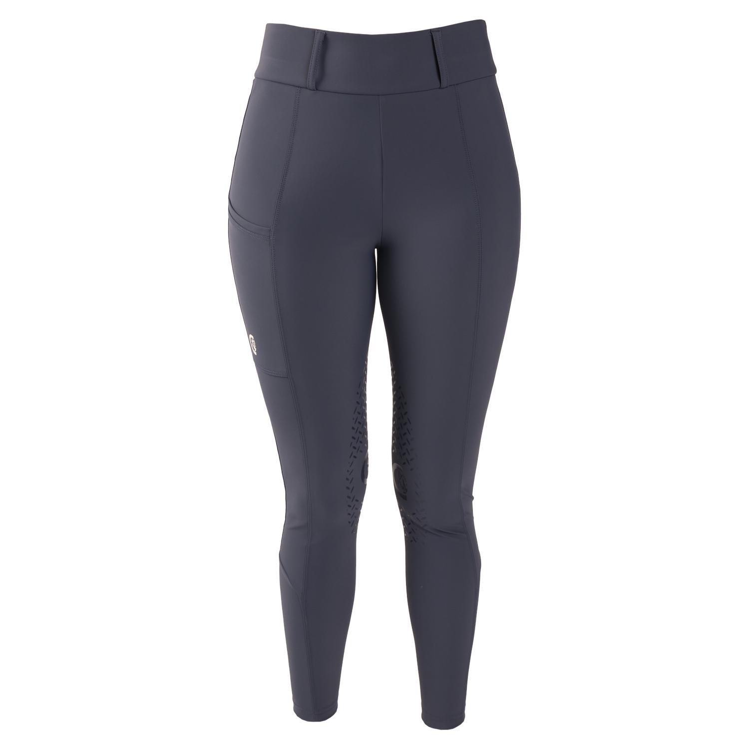 Legginsy jeździeckie z gripem na kolanach dla kobiet Kentucky Horsewear Classic