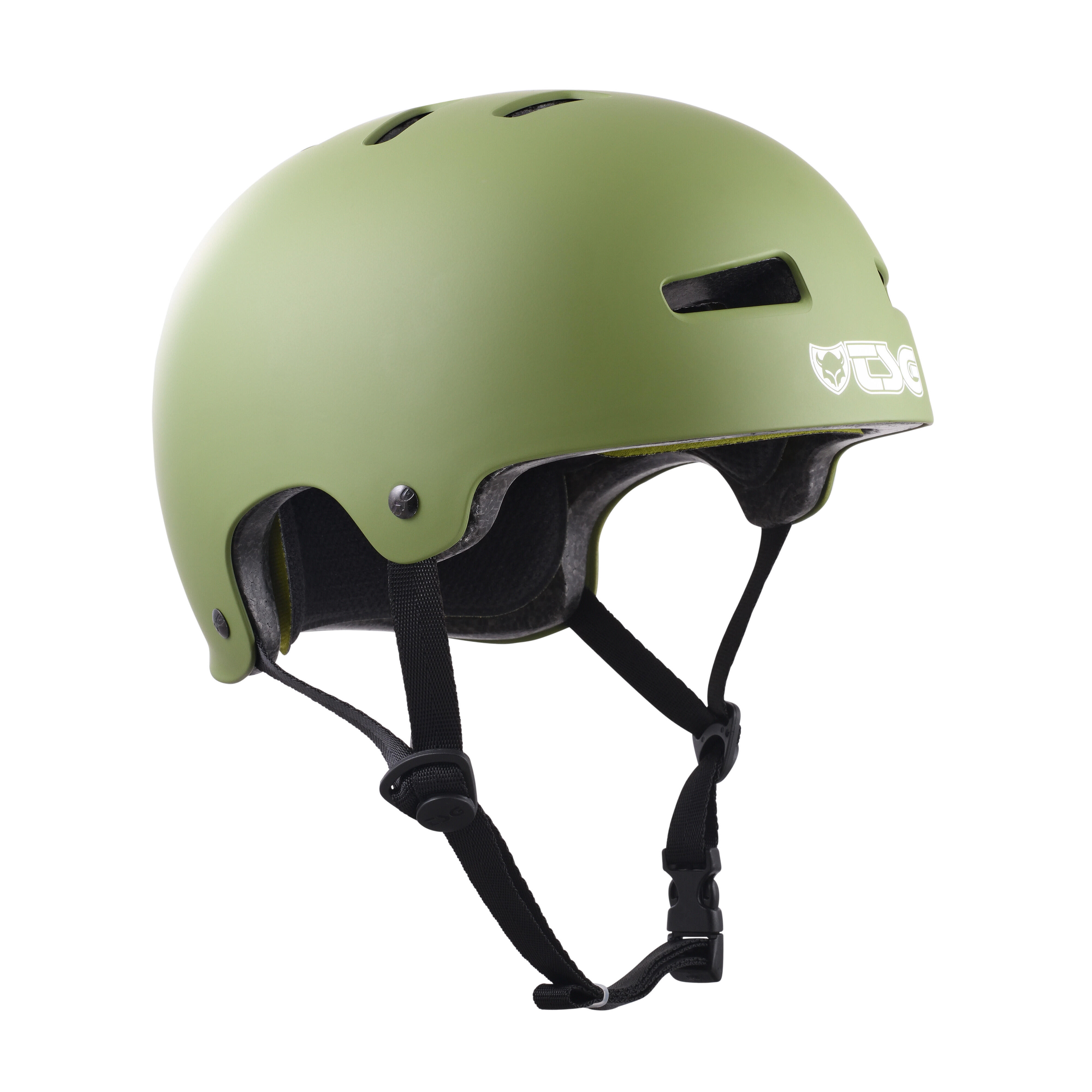 Kask ochronny Evolution Solid Color Youth Satin Olive