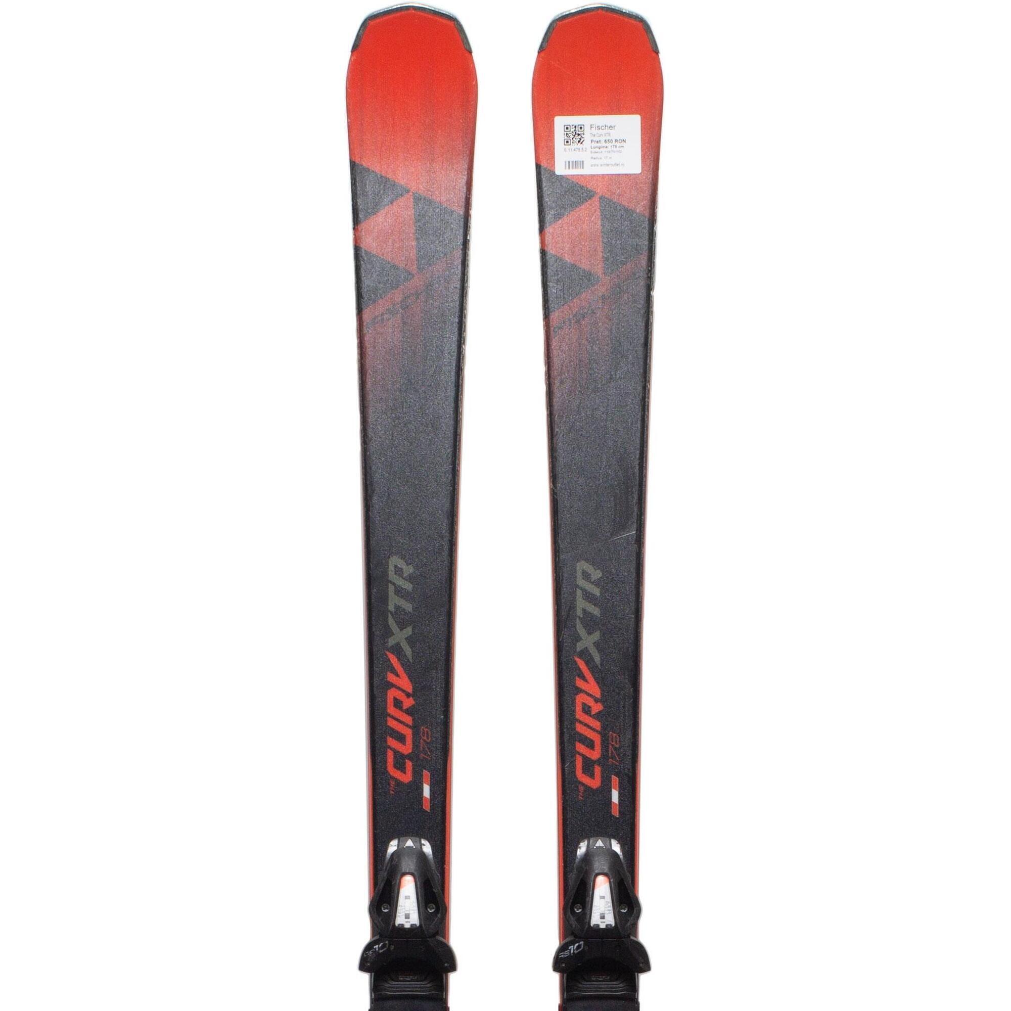 Second Life- Narty FISCHER The Curv XTR 178 cm- Stan dobry