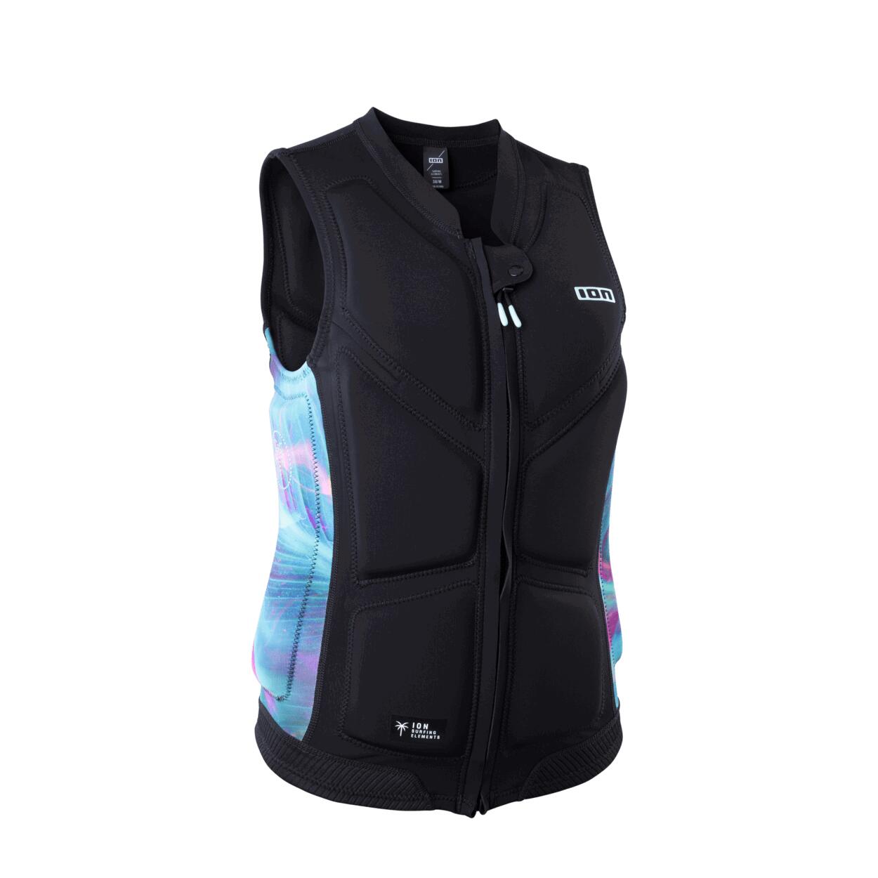 Kamizelka damska ION Lunis Front Zip Tropical Palm 38/M