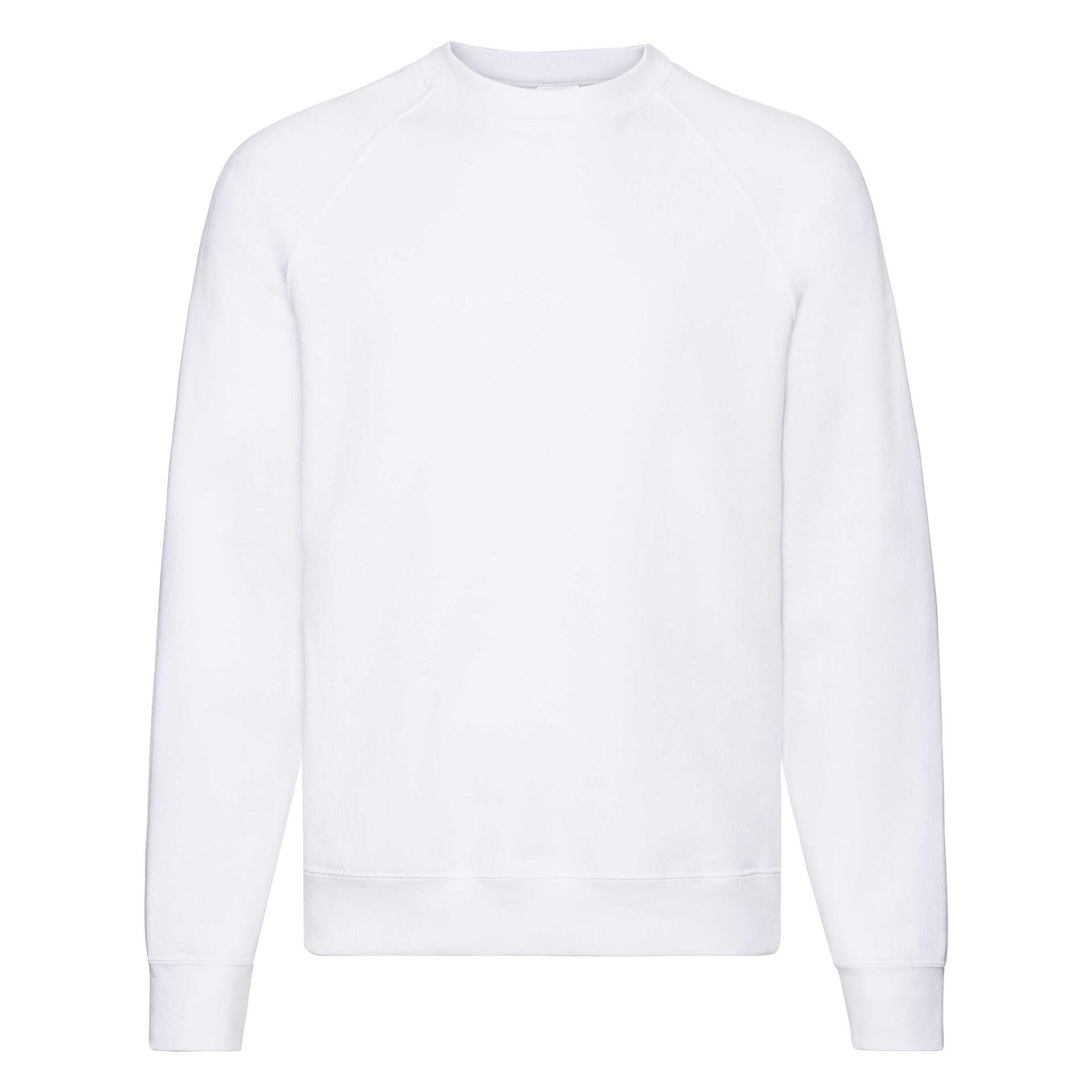 Bluza Fruit Of The Loom Classic Raglan Adult Blanco
