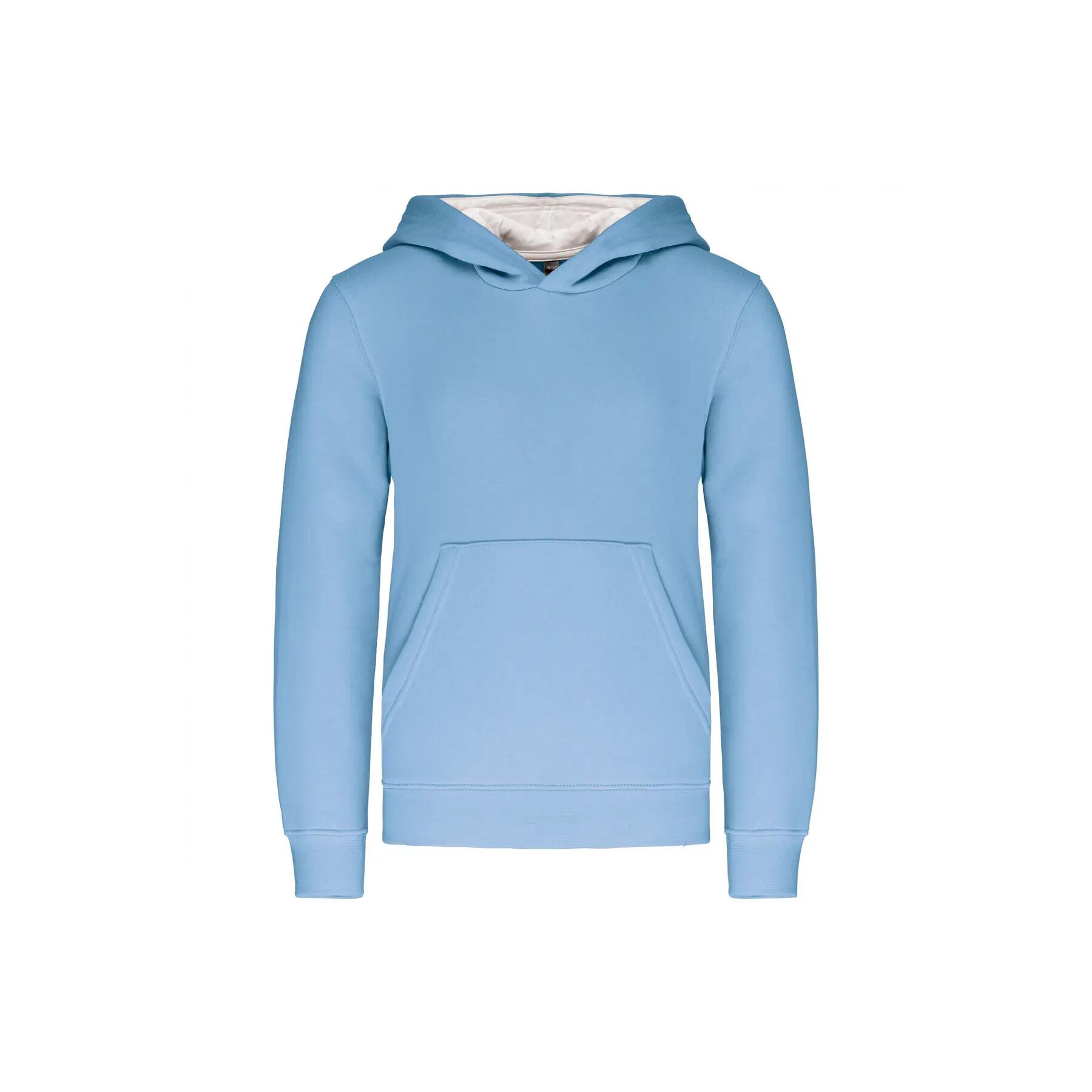 Bluza z kapturem dla dzieci Kariban Contrastée
