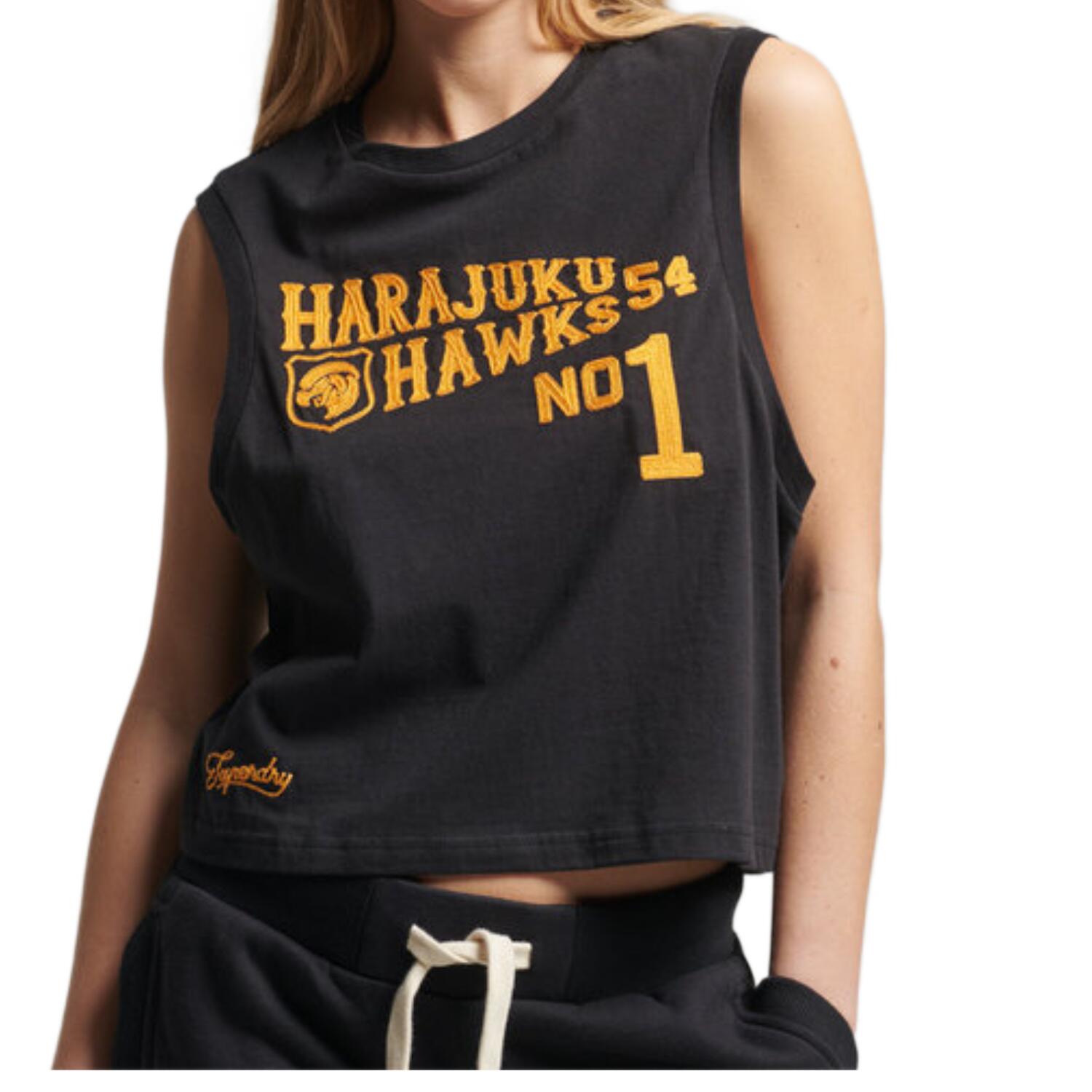 Koszulka sportowa damska Superdry Vintage Collegiate Tank