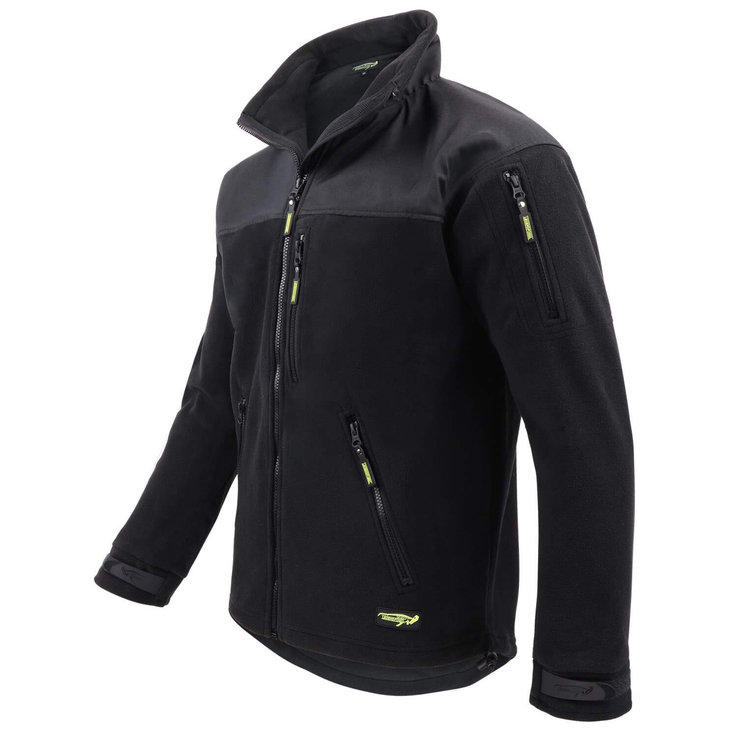 Legendfossil Visby kurtka fleece anti-pilling Black Grey XXXL