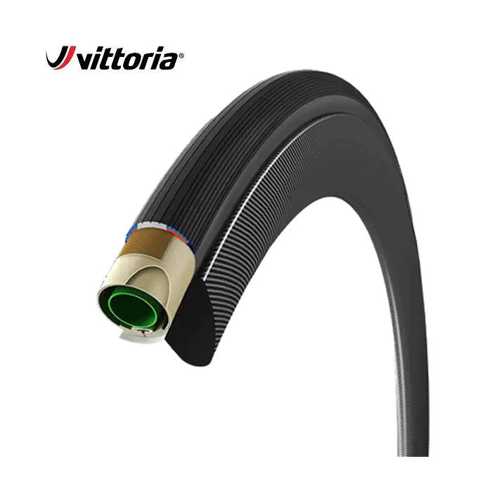 VITTORIA Corsa G+ Isotech Tubular 700x25C (25-622) Czarny