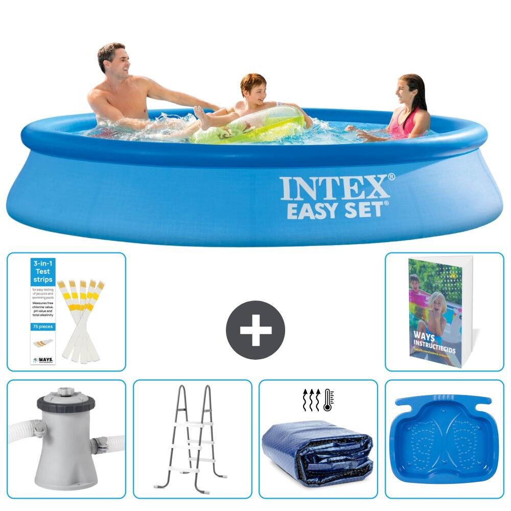 INTEX Basen Easy Set Okrągły - 305x61 cm - 7-częściowy S318