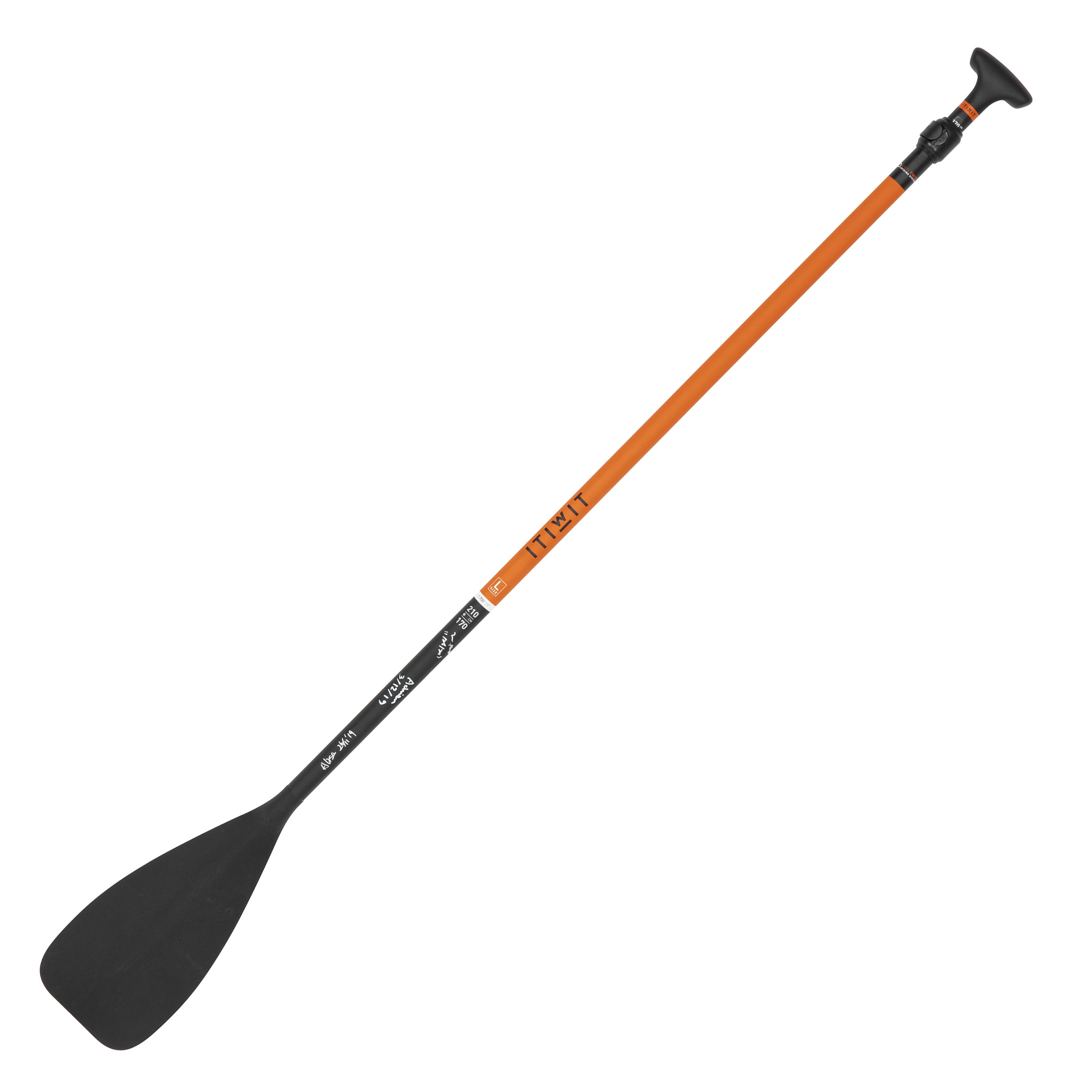 Pagaj do SUP Decathlon 500 2-cz. składany regulowany 170-210 cm