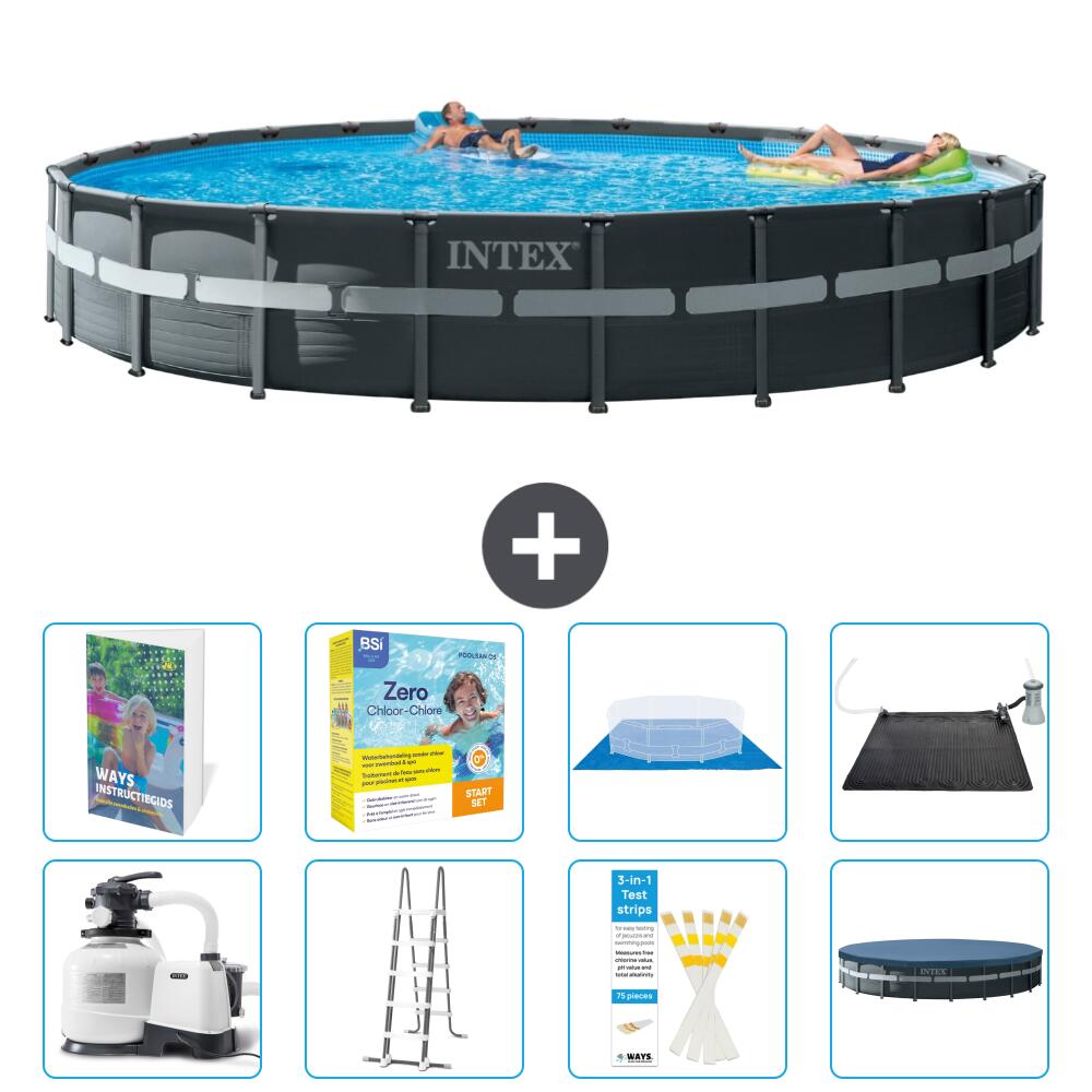 INTEX Basen Ultra XTR Okrągły - 732x132 cm - 9-częściowy S582