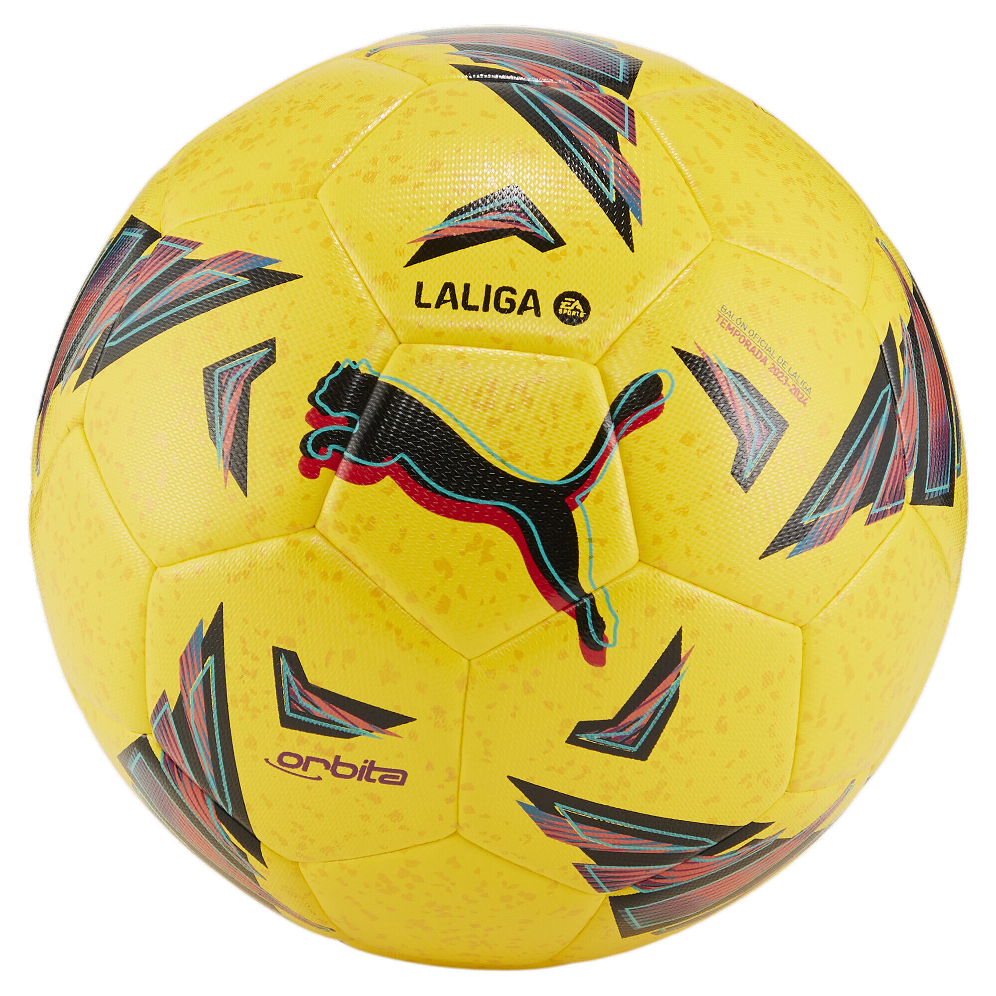Piłka treningowa PUMA Orbita LaLiga Dandelion Multi Color Yellow