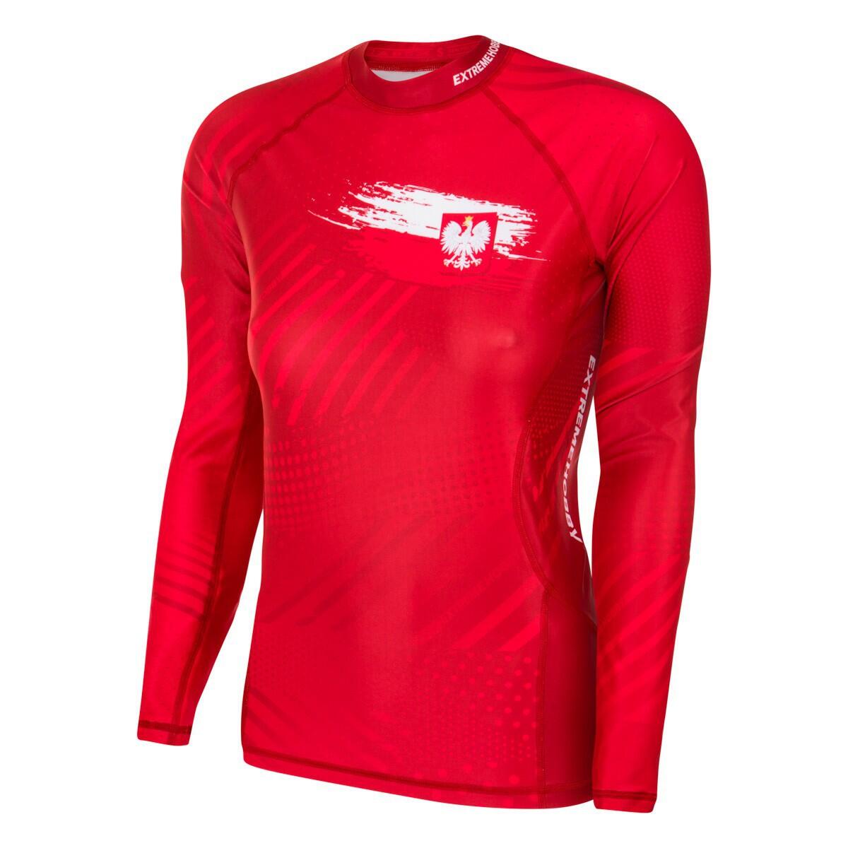Koszulka Sportowa Rashguard damski MMA EXTREME HOBBY POLAND PRIME