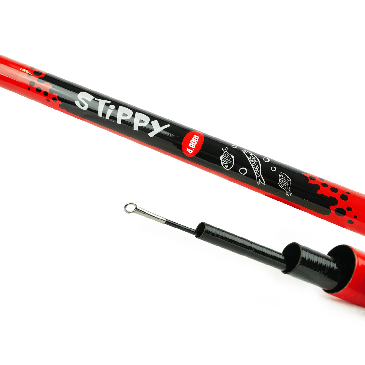 Stippy Bat 4.00m - Czerwony