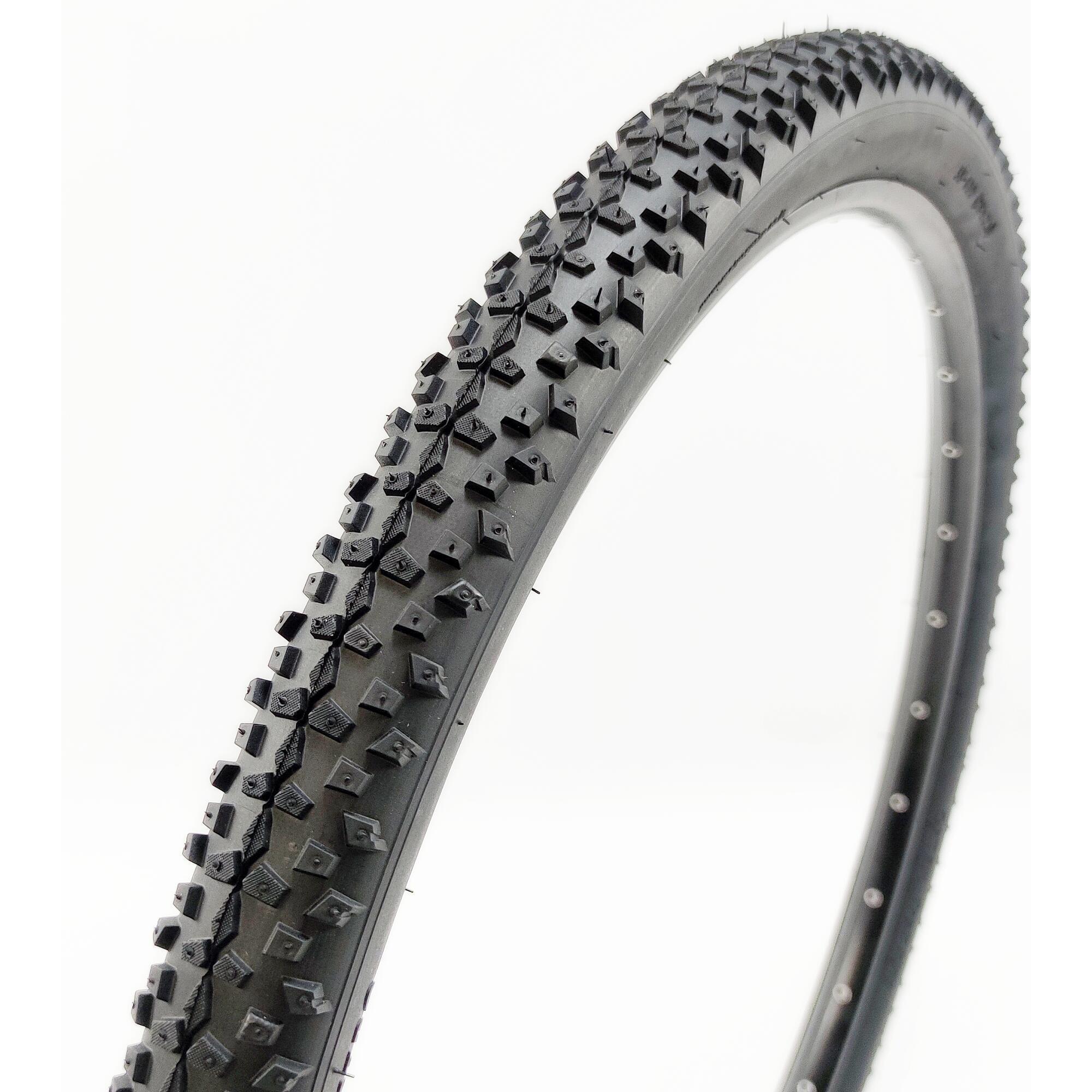 Opona Black1 29x2.1 55-622 TREKKING 60TPI Skin Wall 1mm WKŁADKA ANTYPRZEBICIOWA