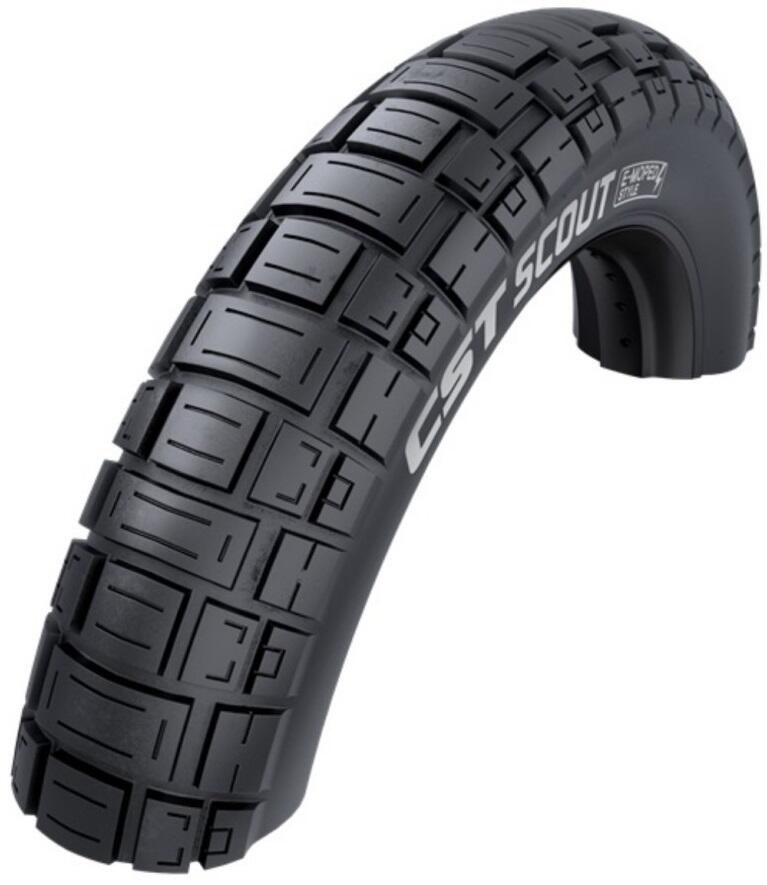 Opona Zewnętrzna Scout 20 X 4.00/ 100-406 Mm - Czarna Z Odblaskiem