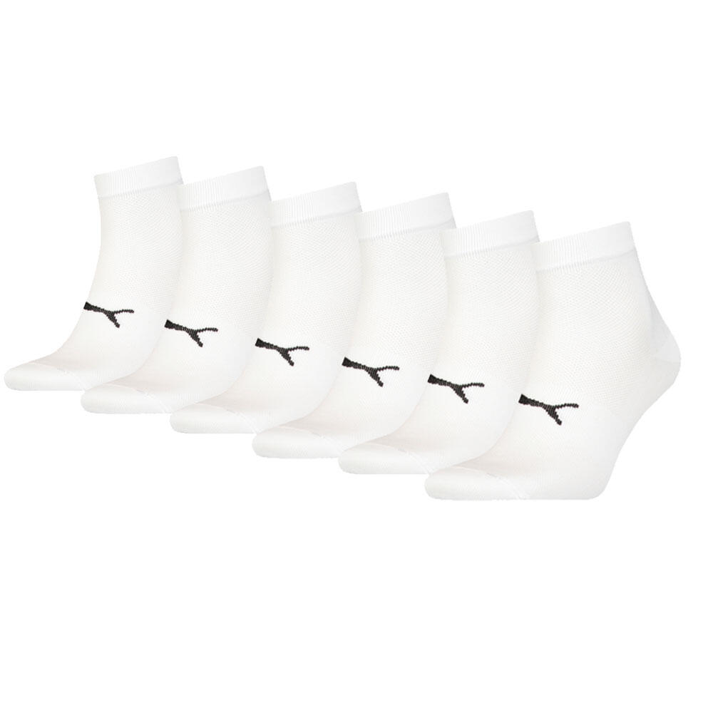 Skarpety Puma Sport Quarter Light, 6 pary białych