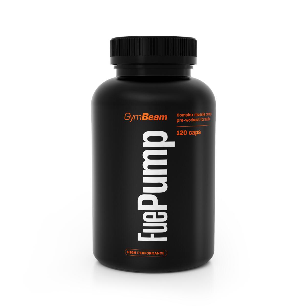 Pre-workout FuePump kapsułki bez kofeiny 120 kapsułek