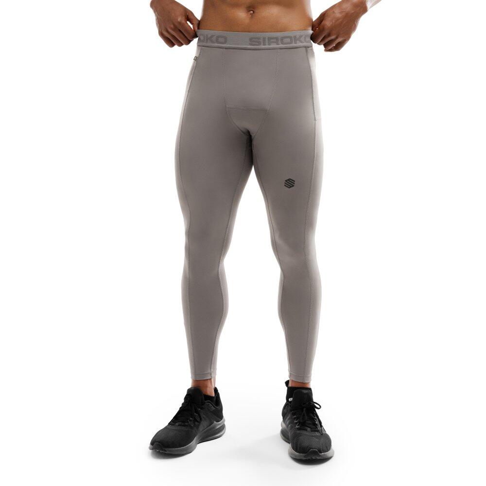 Męskie legginsy treningowe Fitness Siroko Tenaz